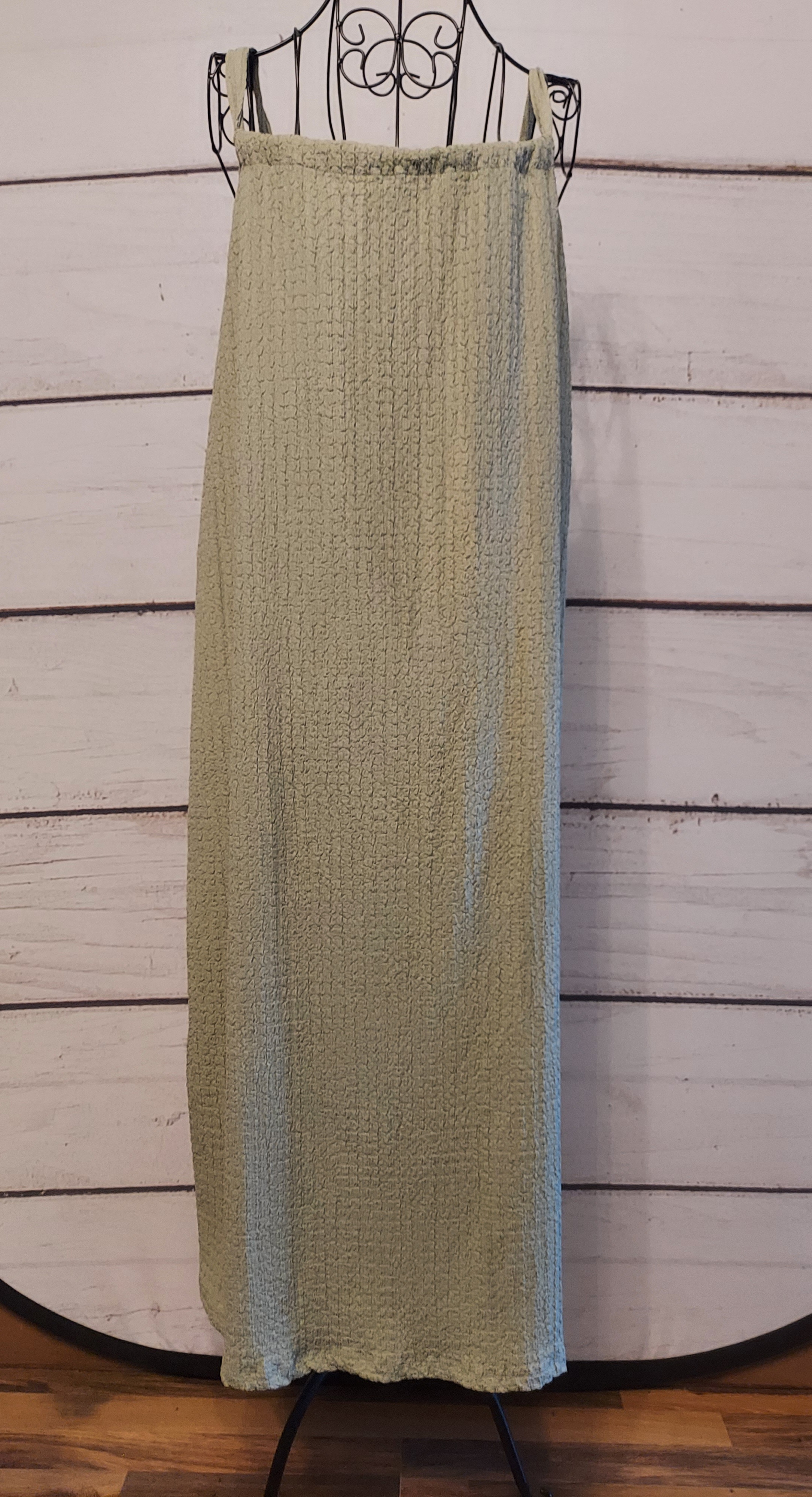H&M light green dress size XS