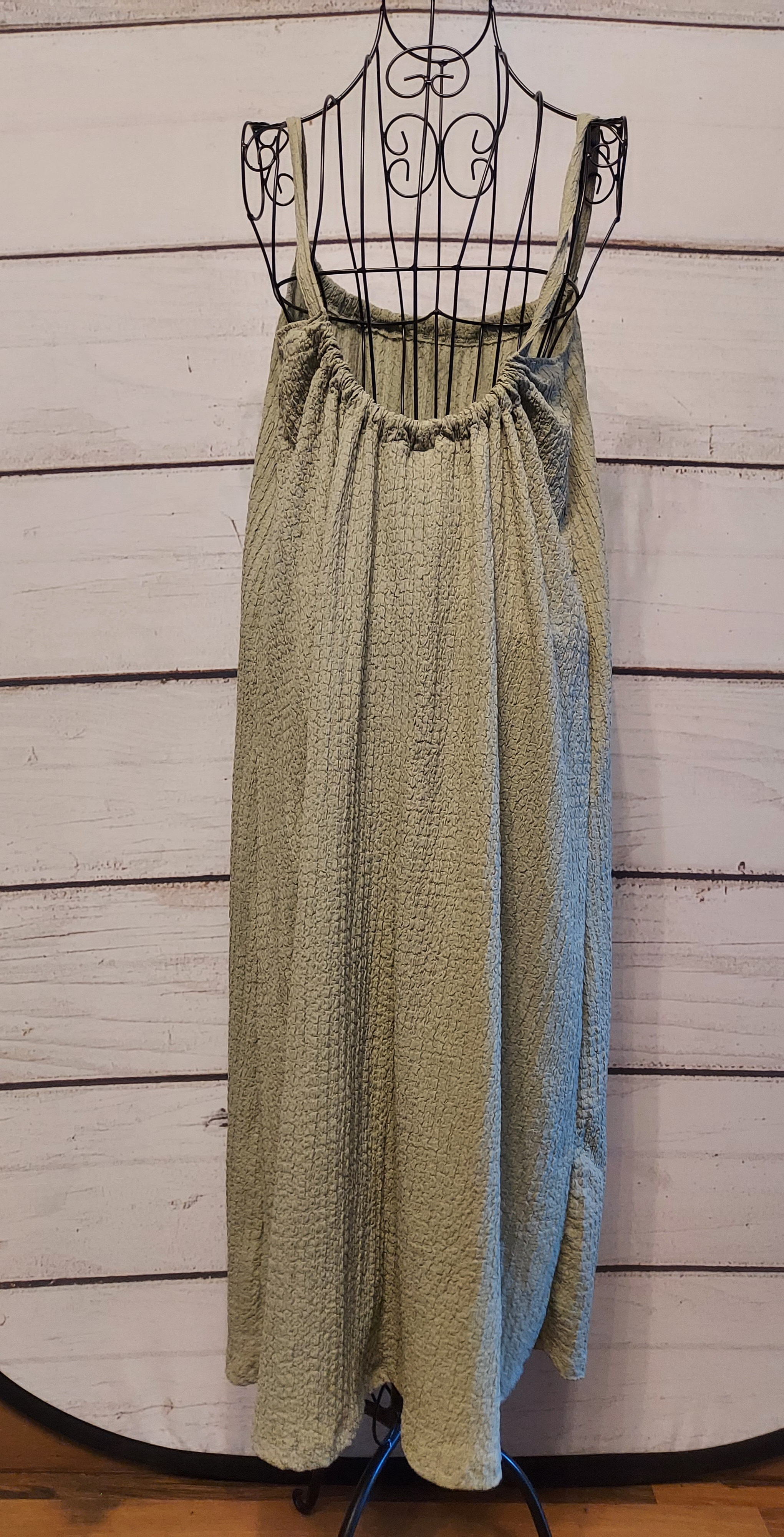 H&M light green dress size XS