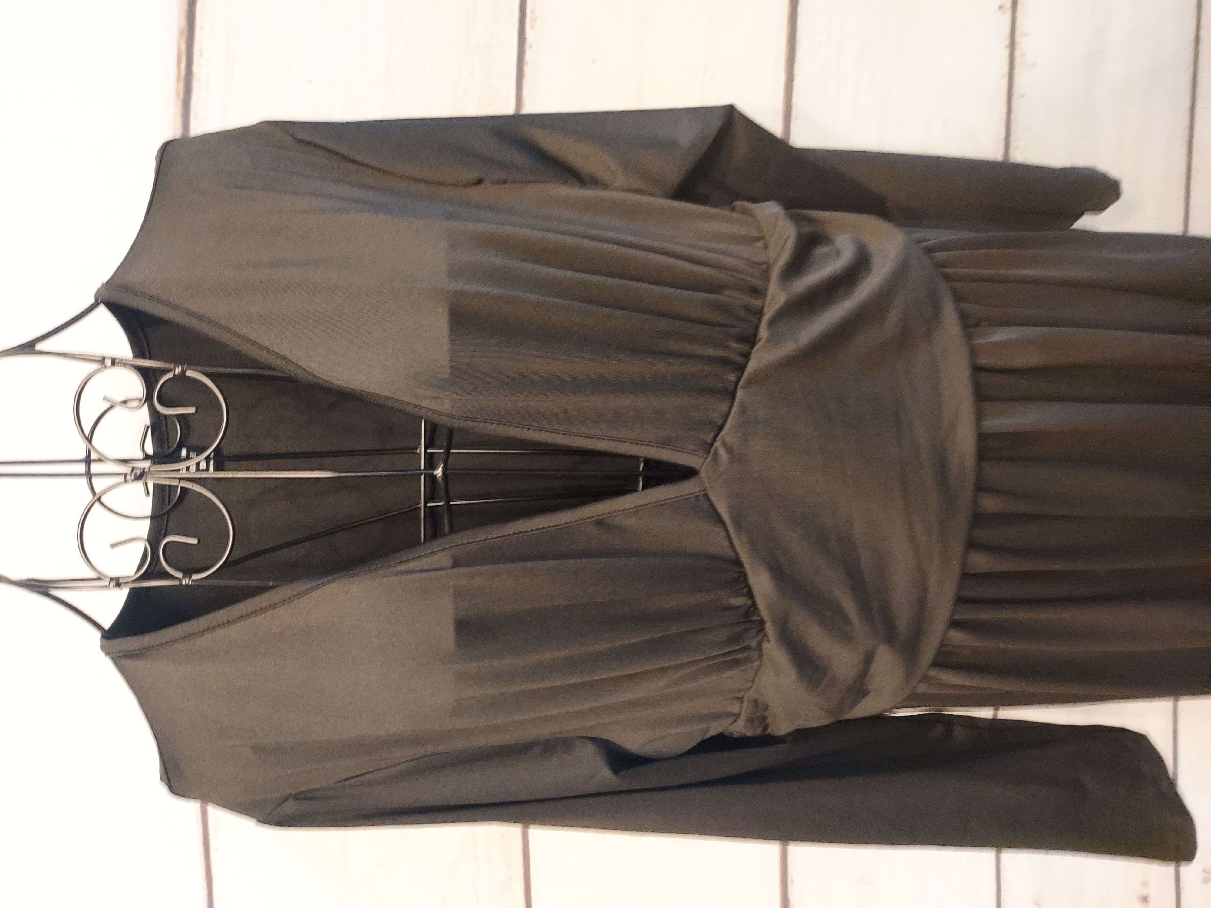 Shein black long dress size 1XL