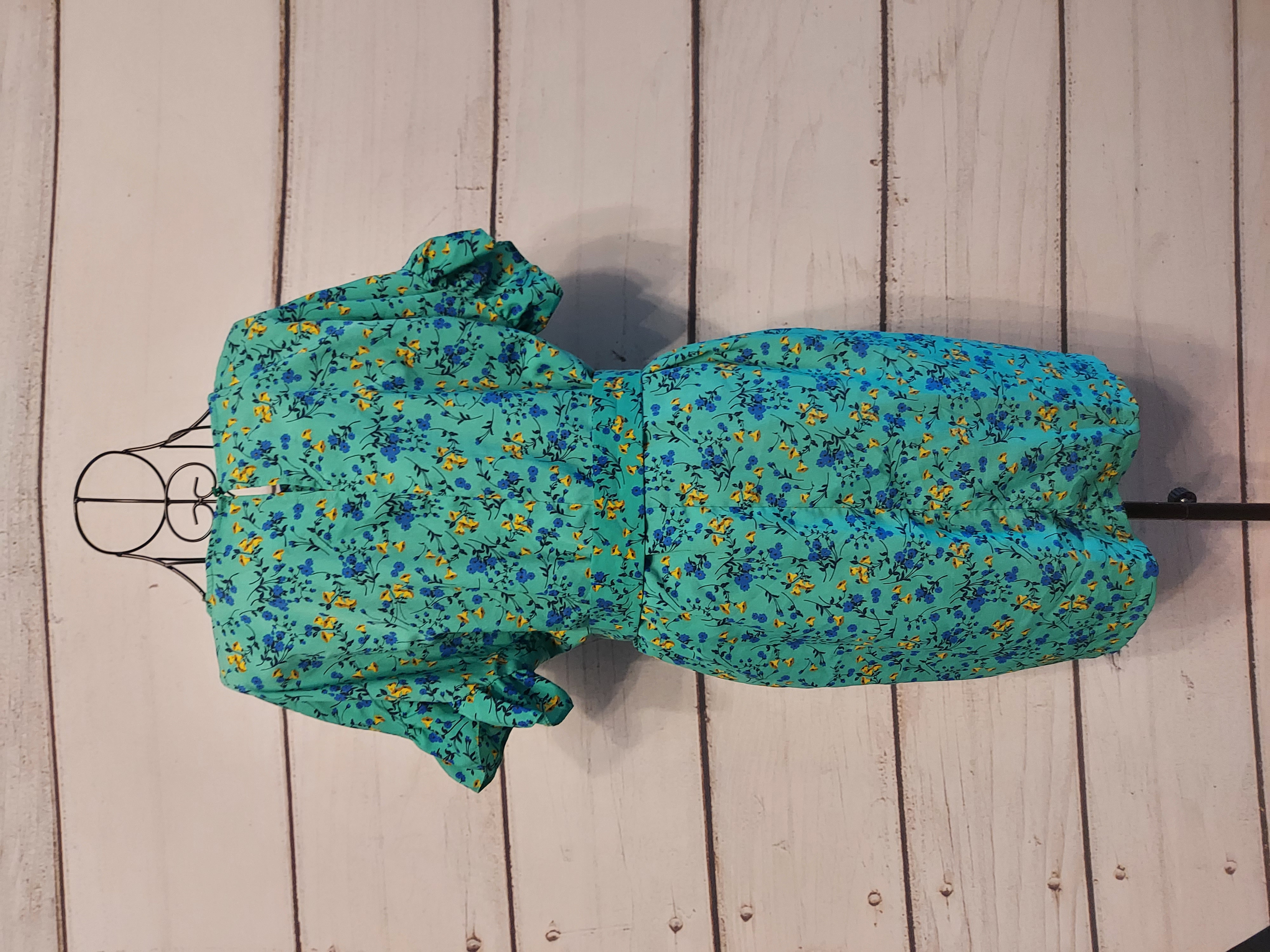 Papaya green dress size 16