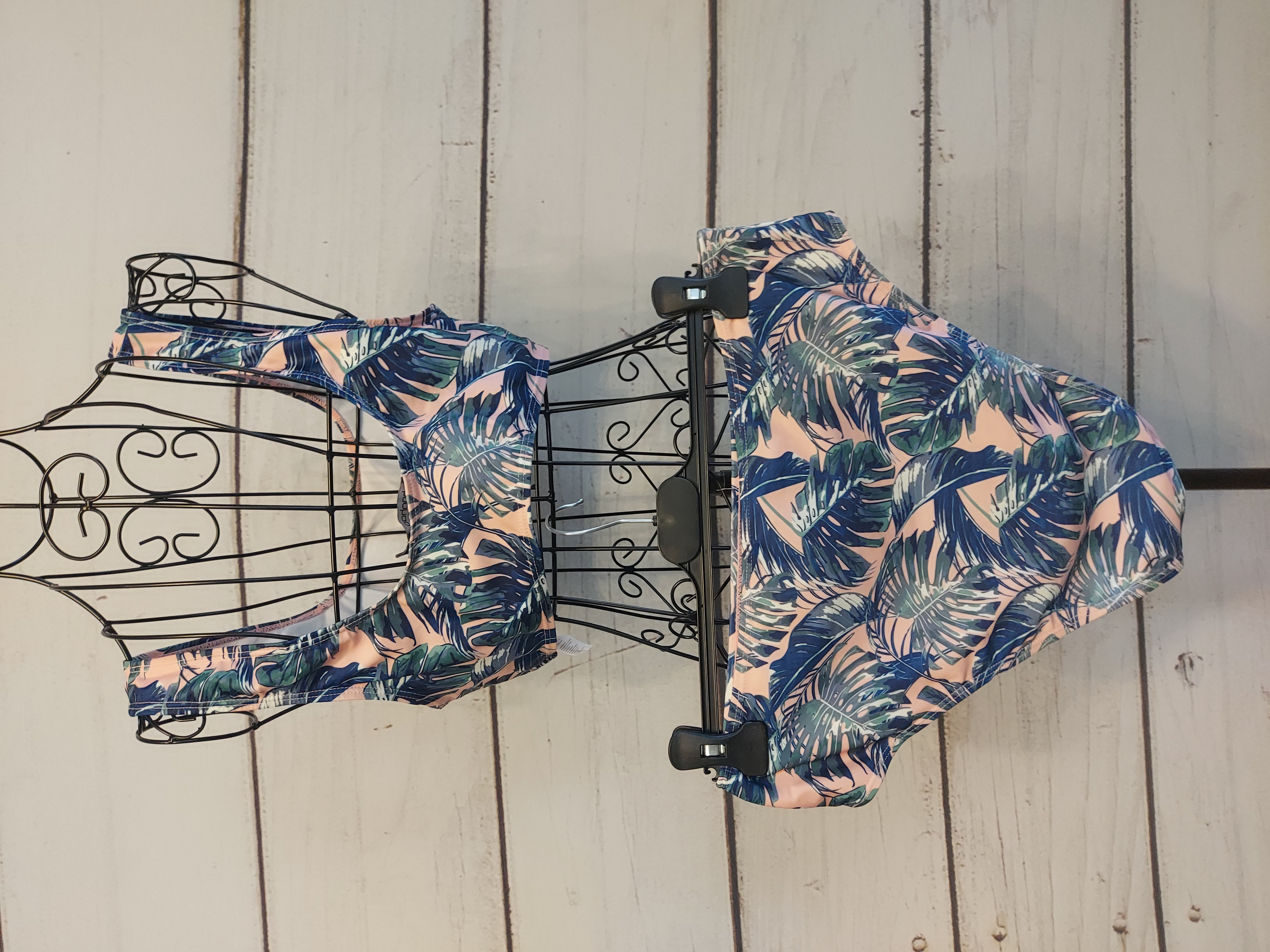 Boohoo 2 part swim set size 14