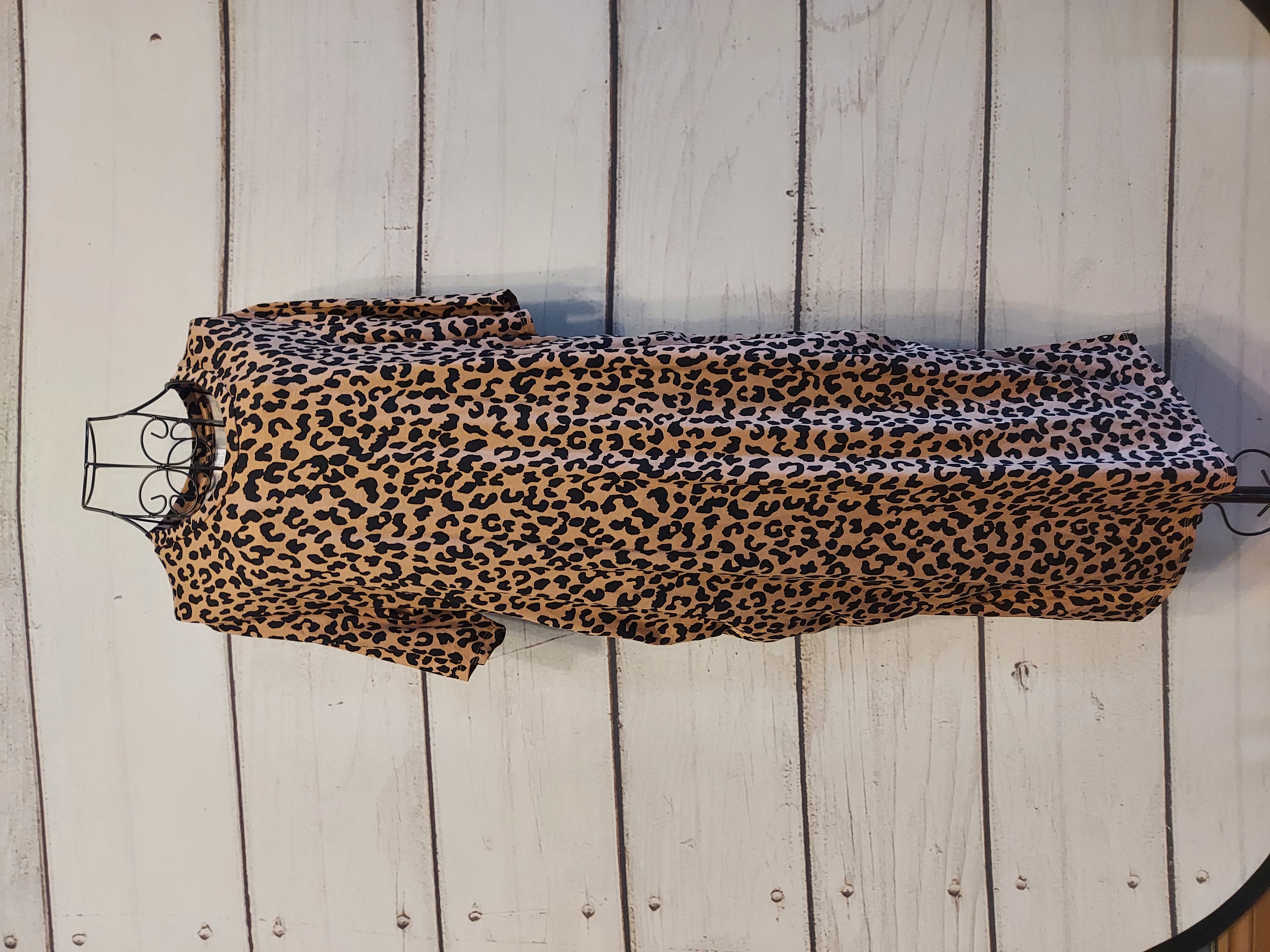 Time and True maternity leopard print dress size XL (16-18)