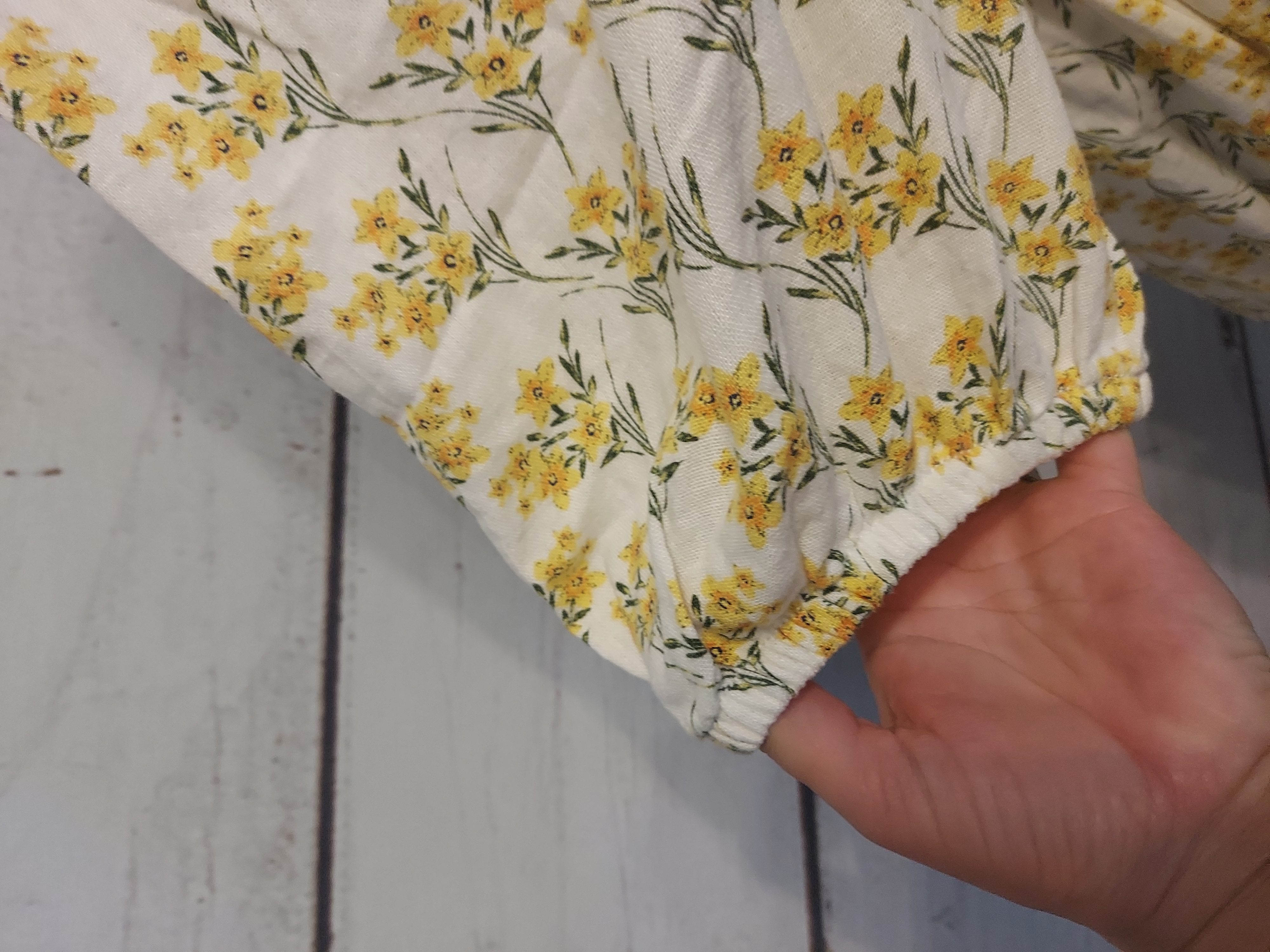 Papaya white floral print dress size 12