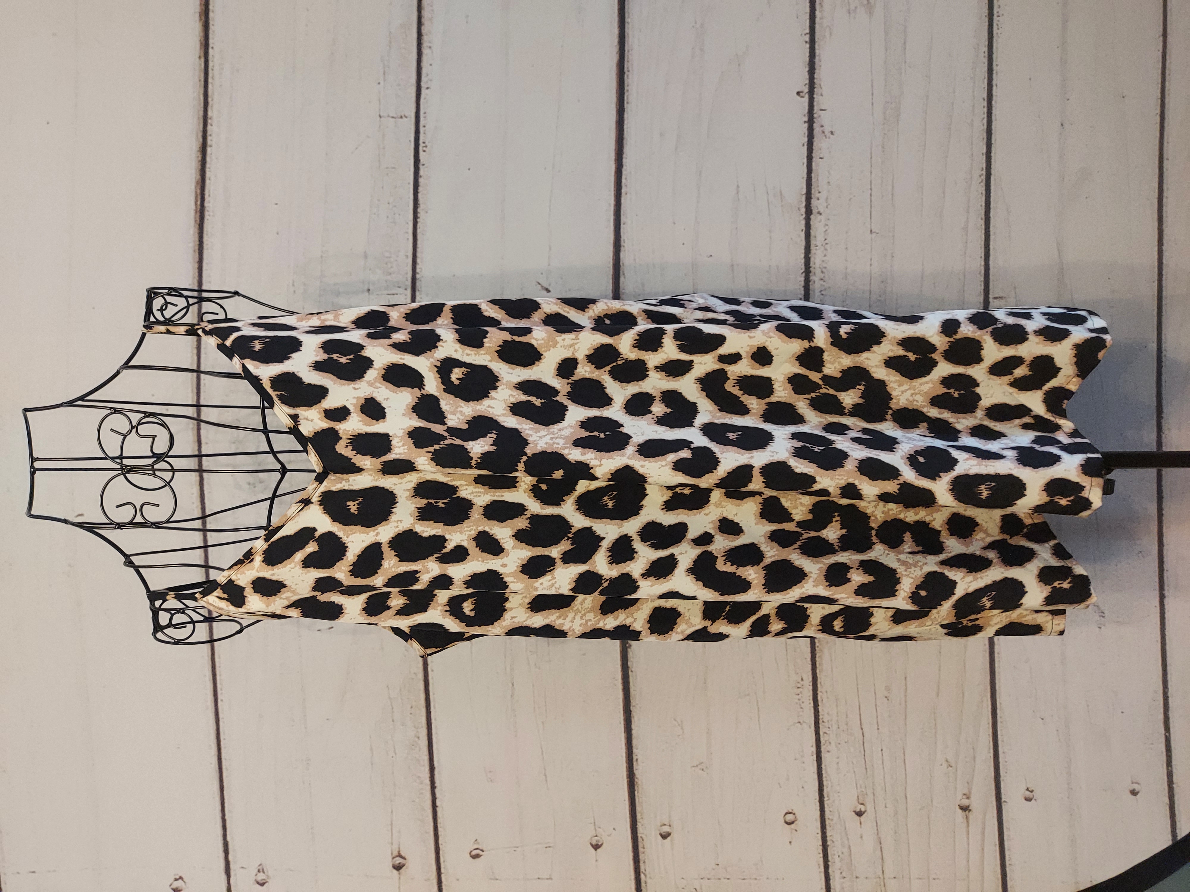 Shein leopard print dress size XL 
