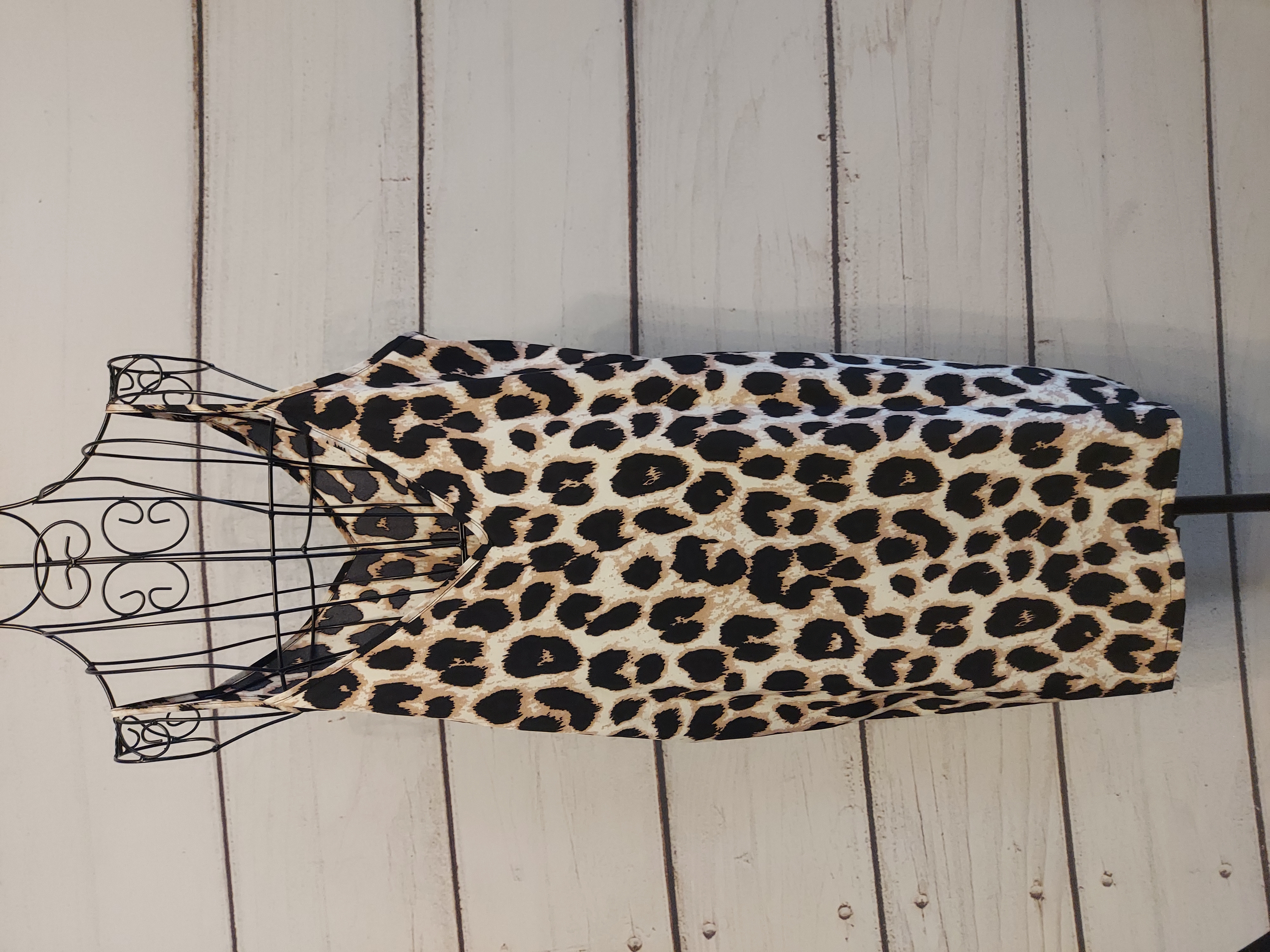 Shein leopard print dress size XL 