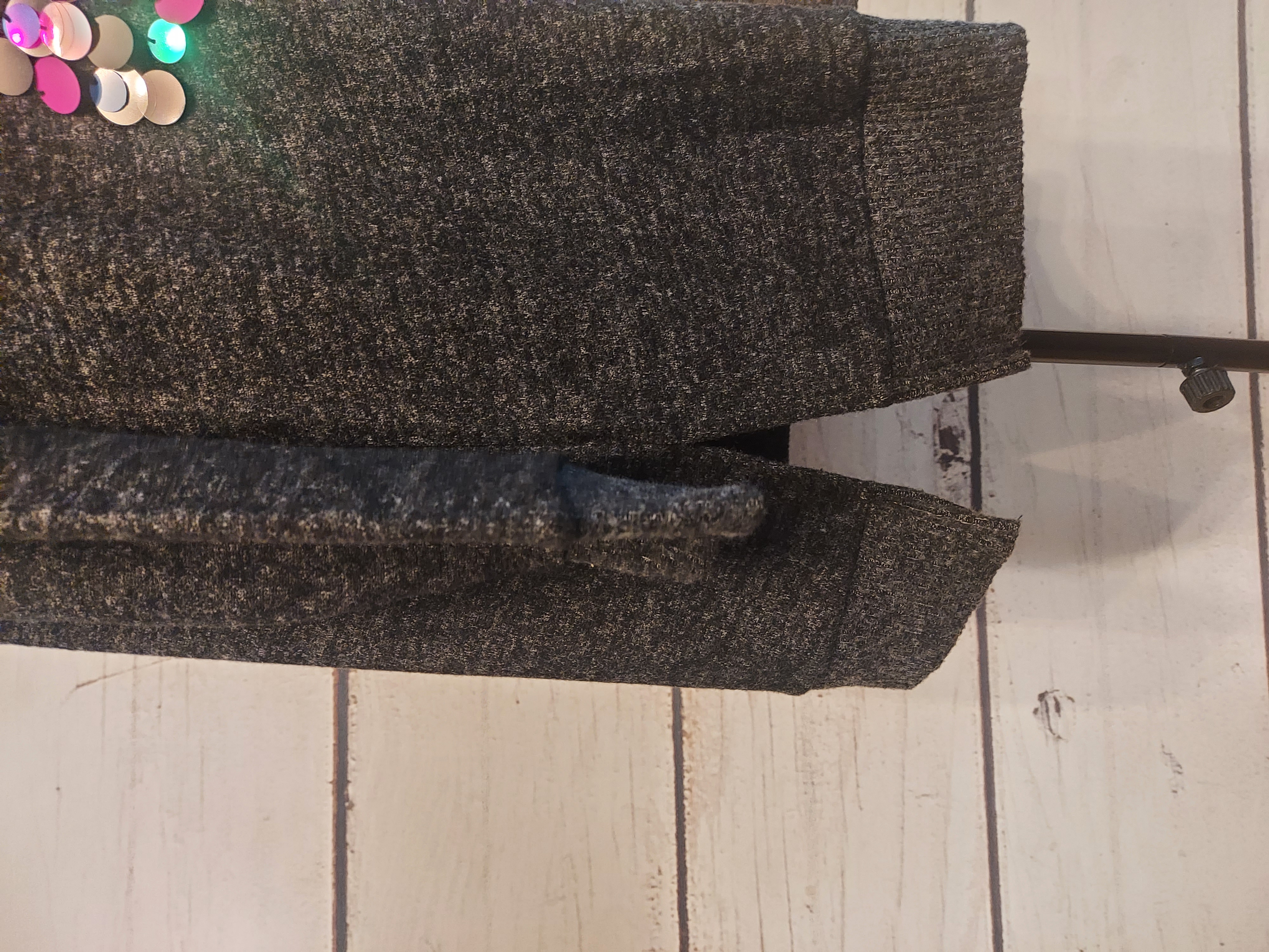 Yours black & grey sweater with sequins size 16
