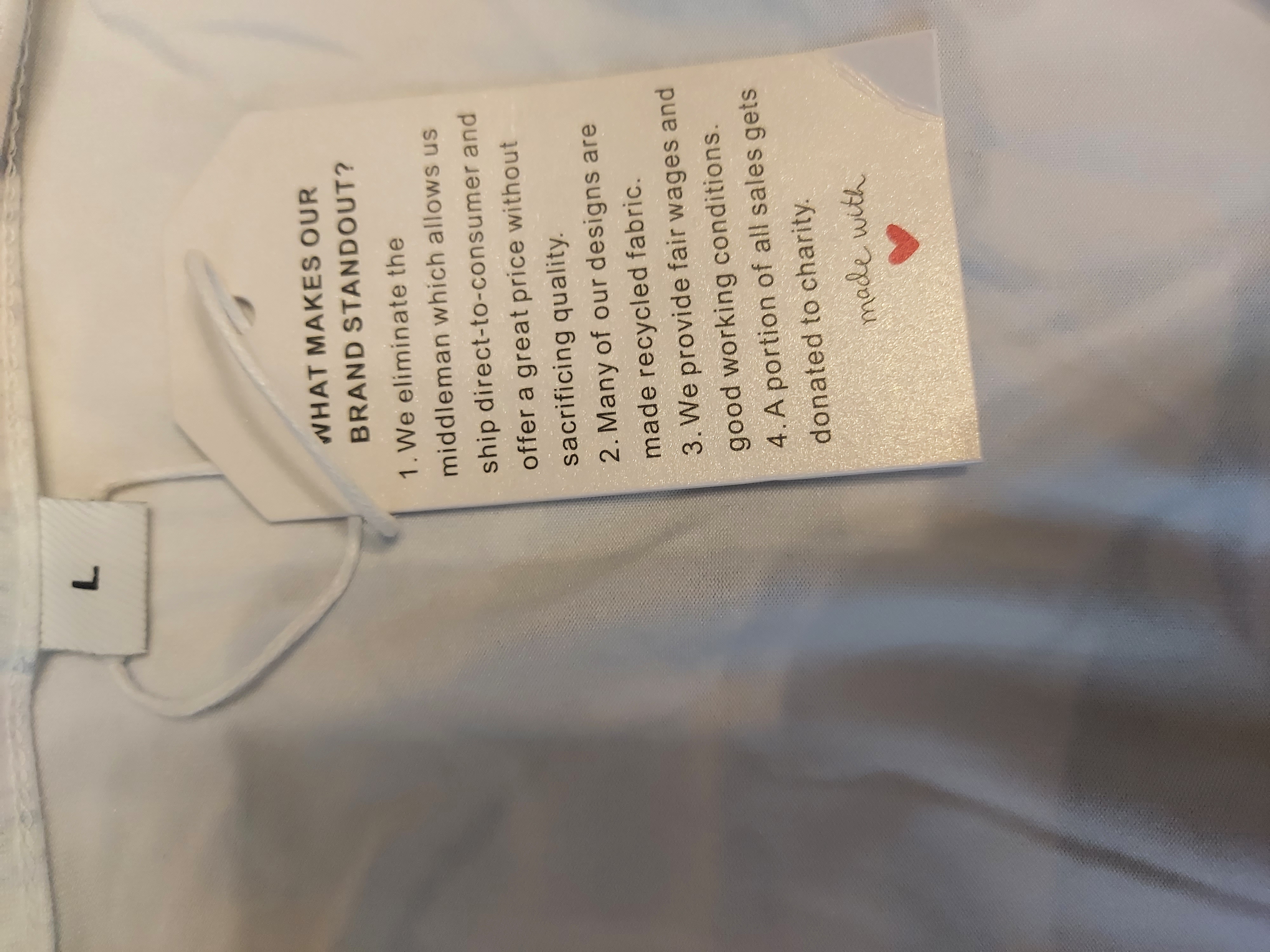 Unbranded white dress size L