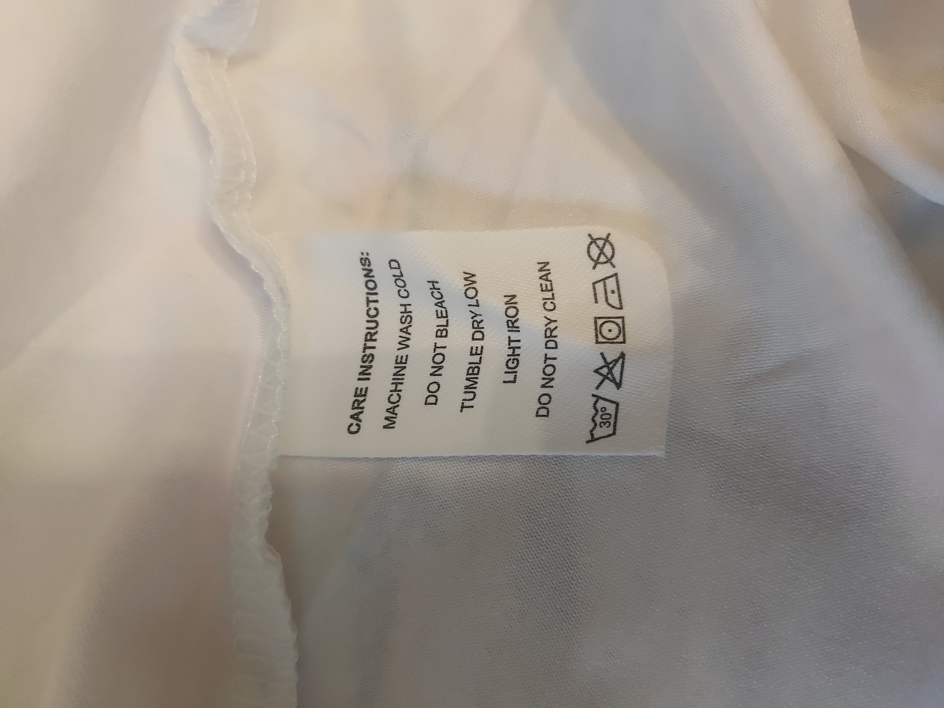 Unbranded white dress size L