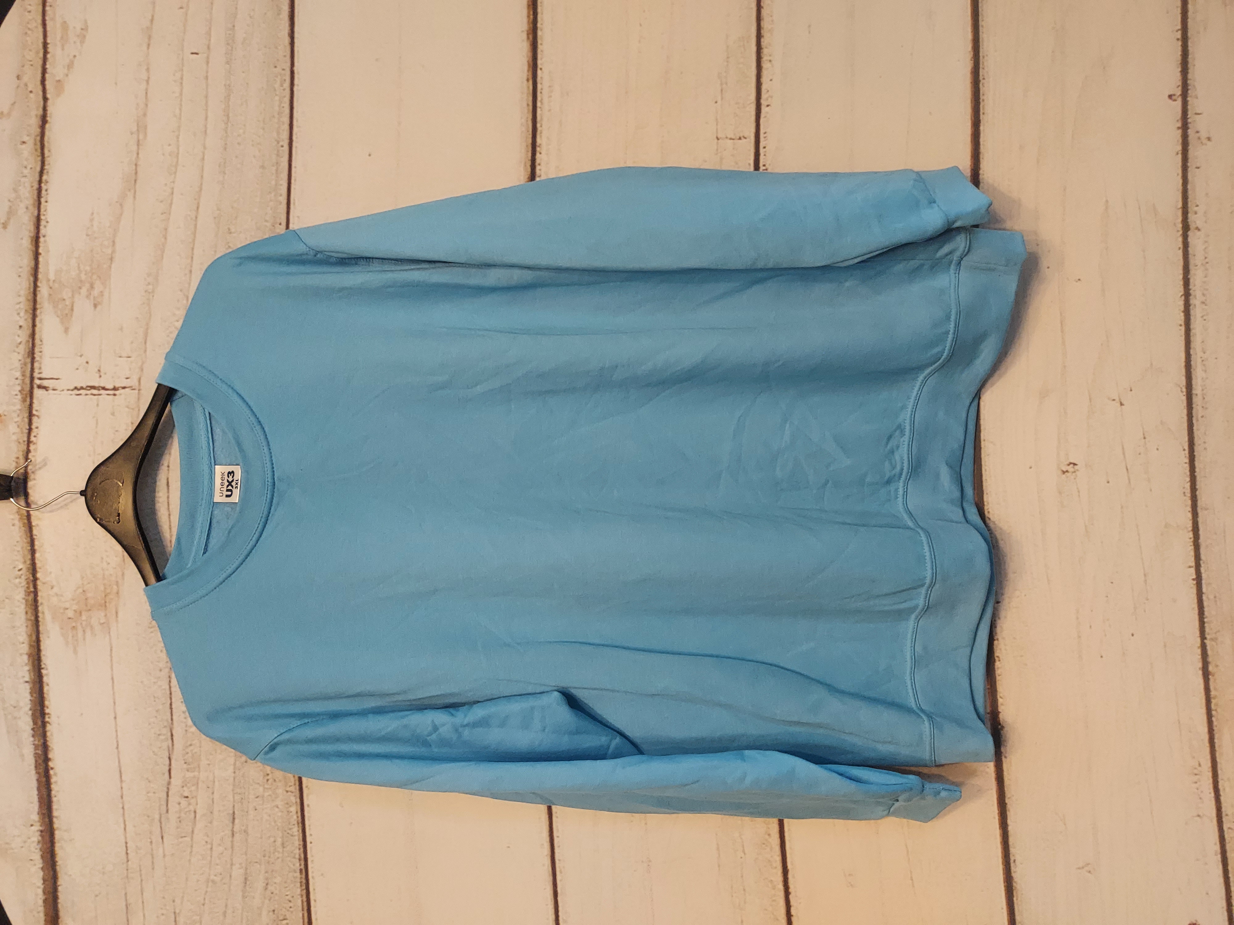 Uneek light blue warm jumper size 3XL 
