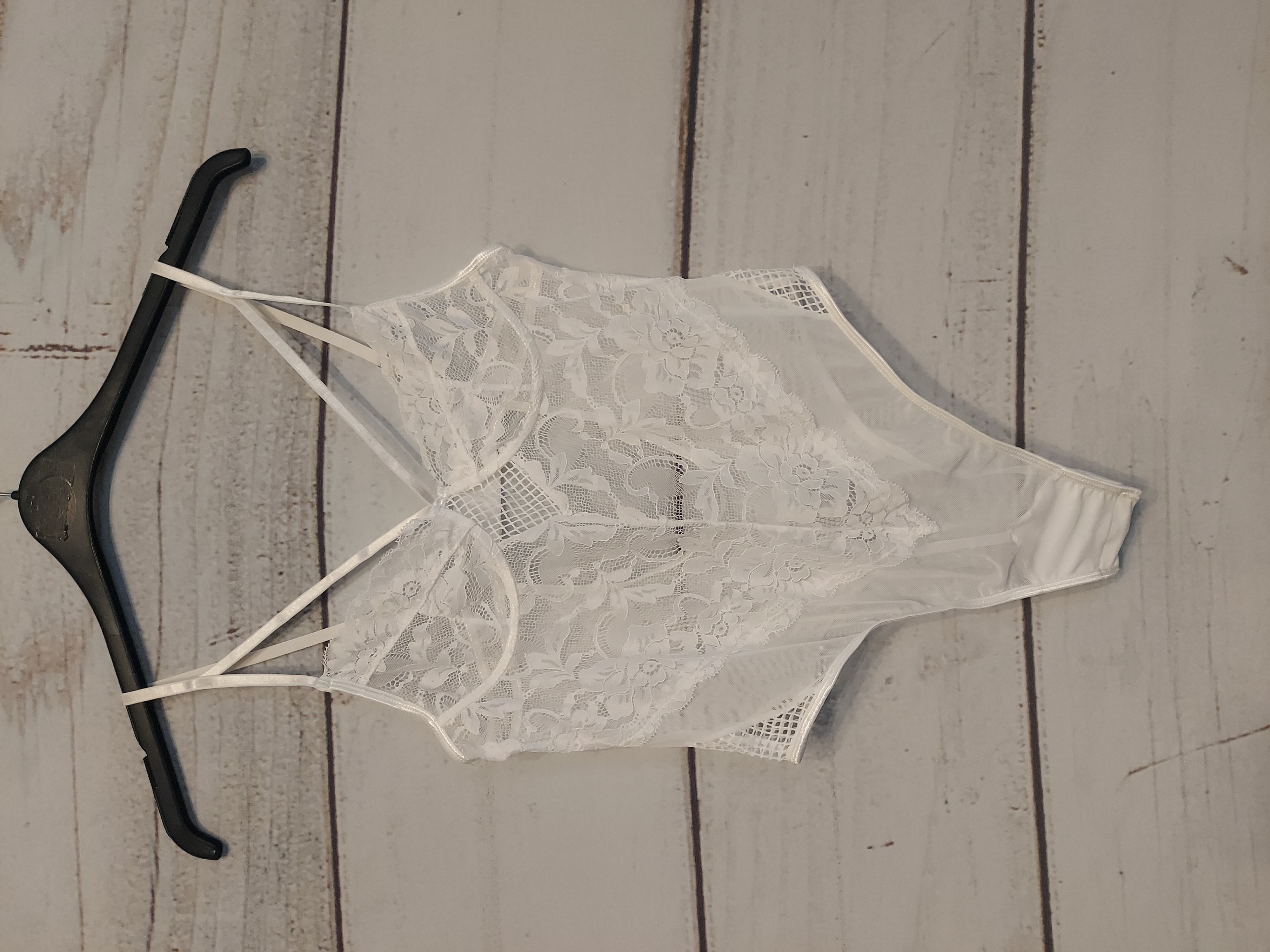 Aranmei sexy lace bodysuit size M