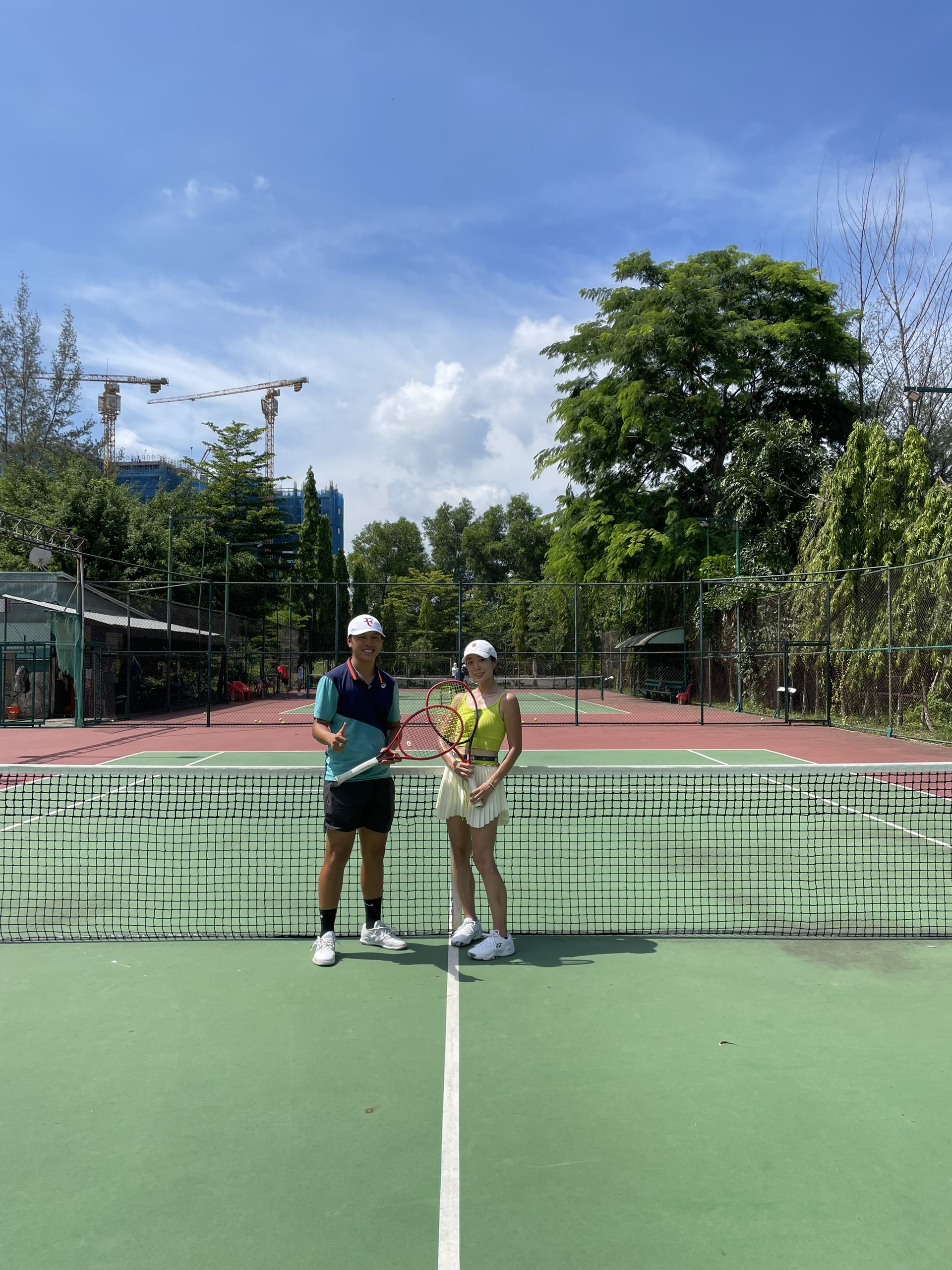 Single Tennis Lesson