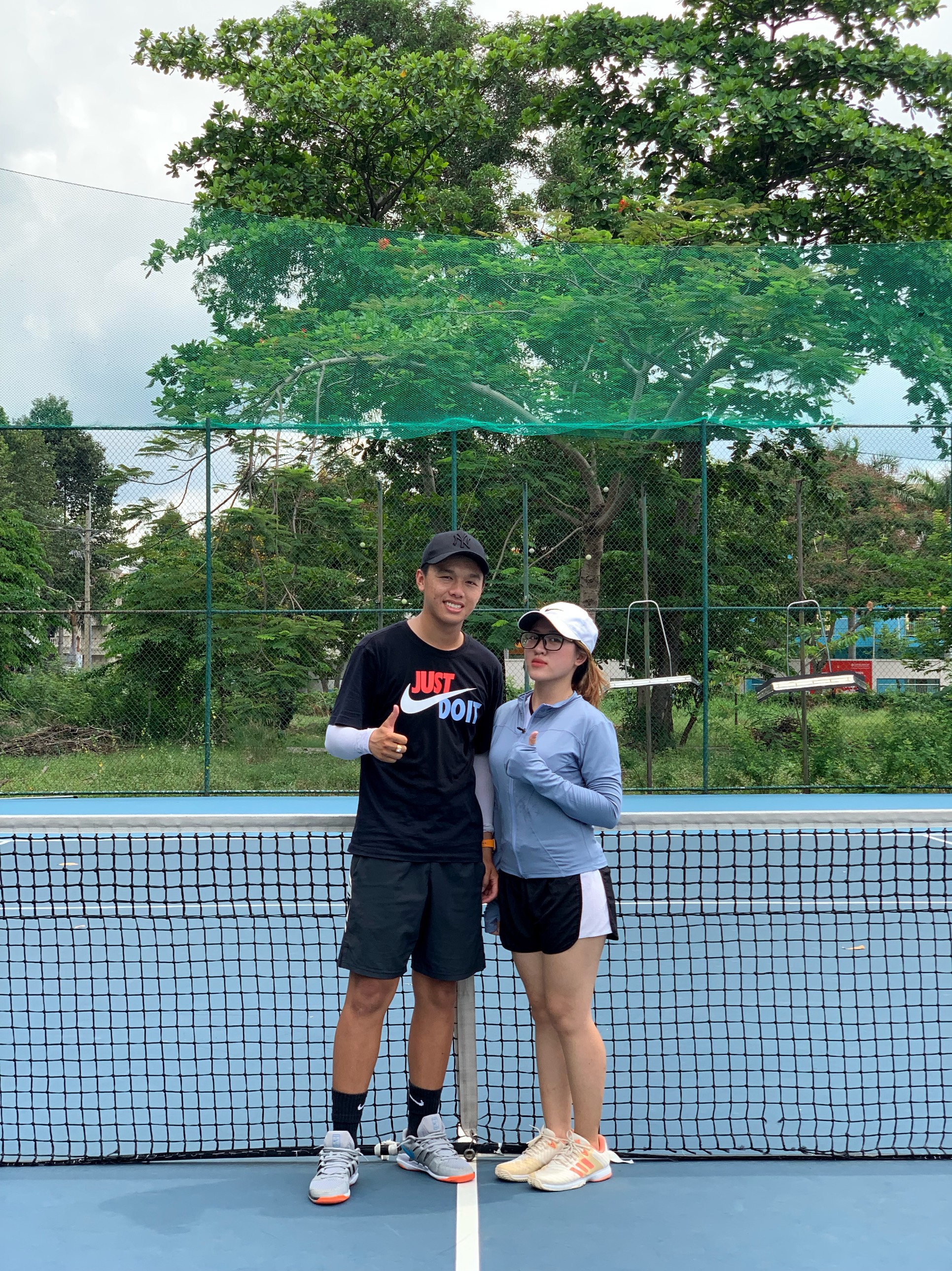 Single Tennis Lesson