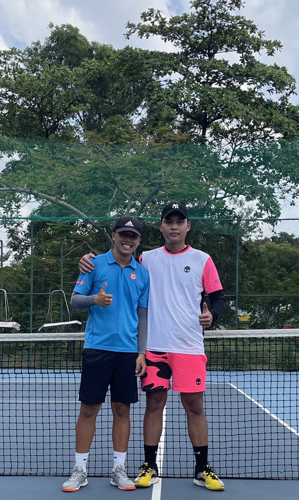 Single Tennis Lesson