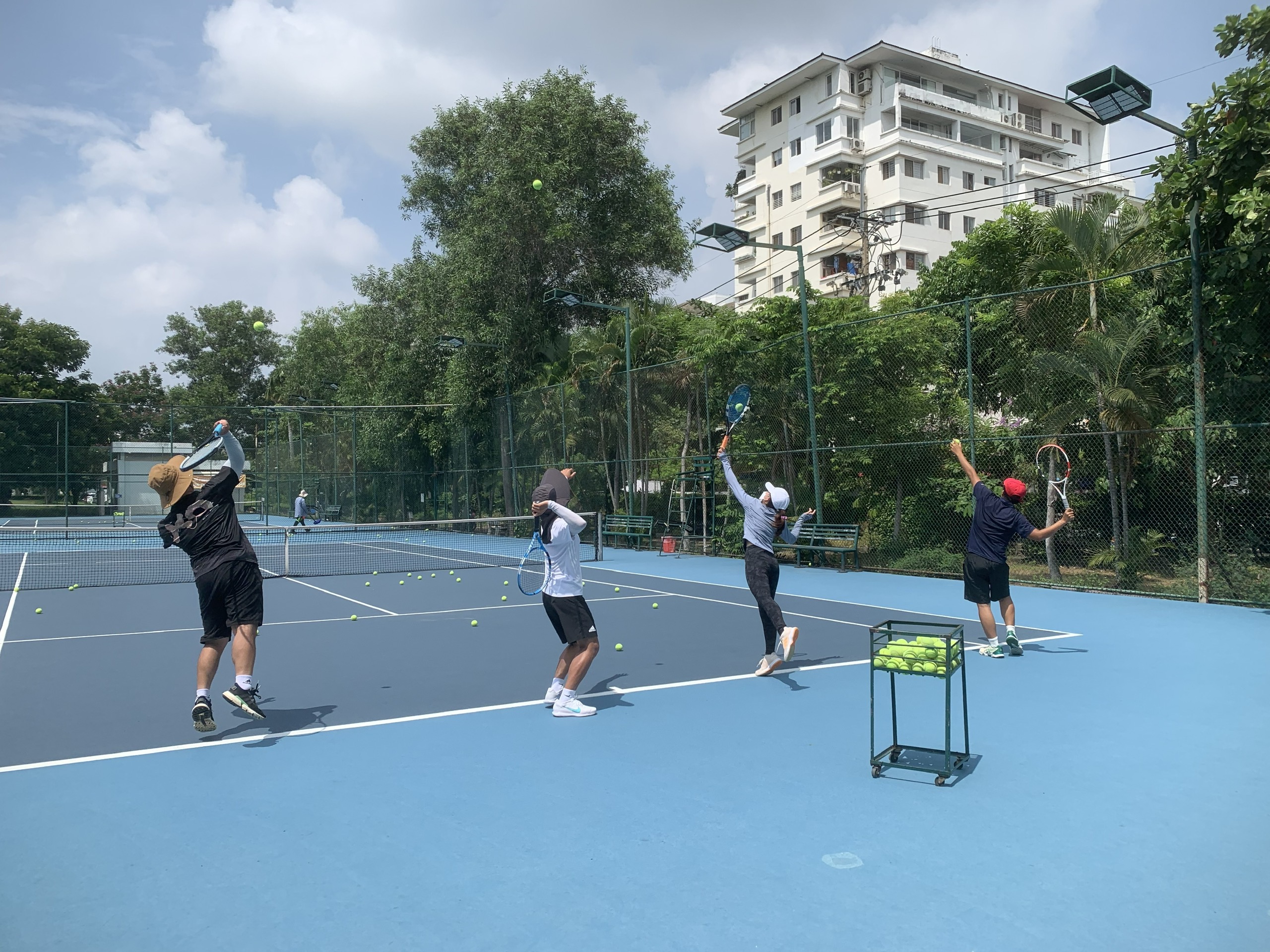 Group Tennis Lesson