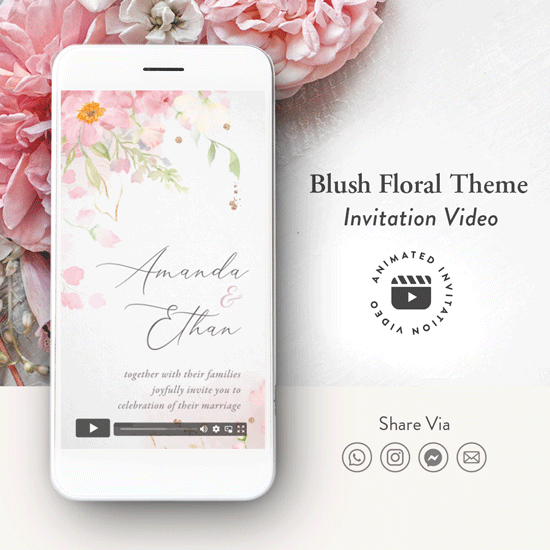Blush Floral Video
