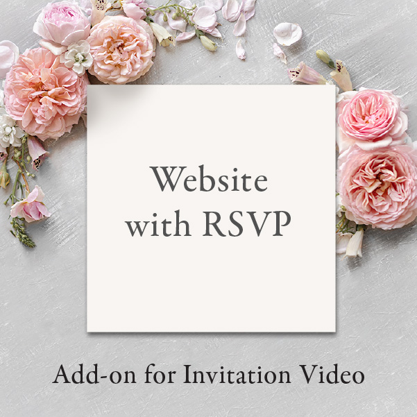 RSVP mini-website