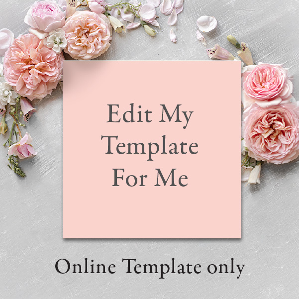 Edit My Template For Me