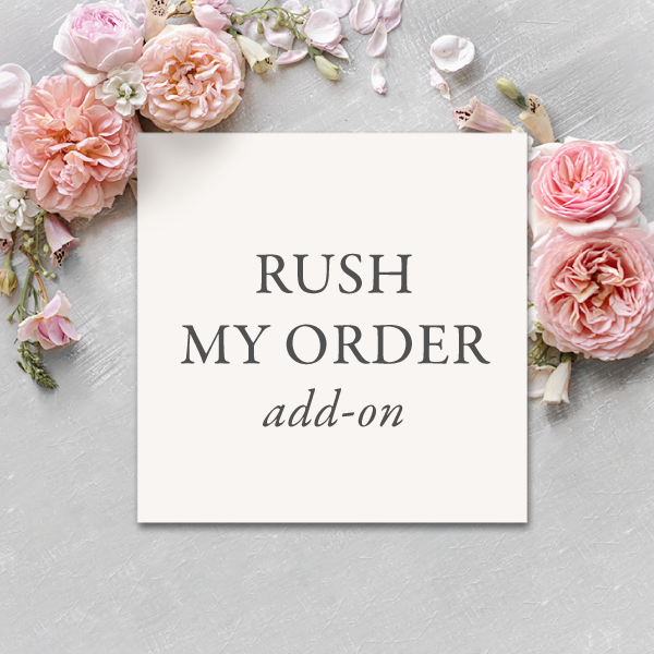 RUSH ORDER