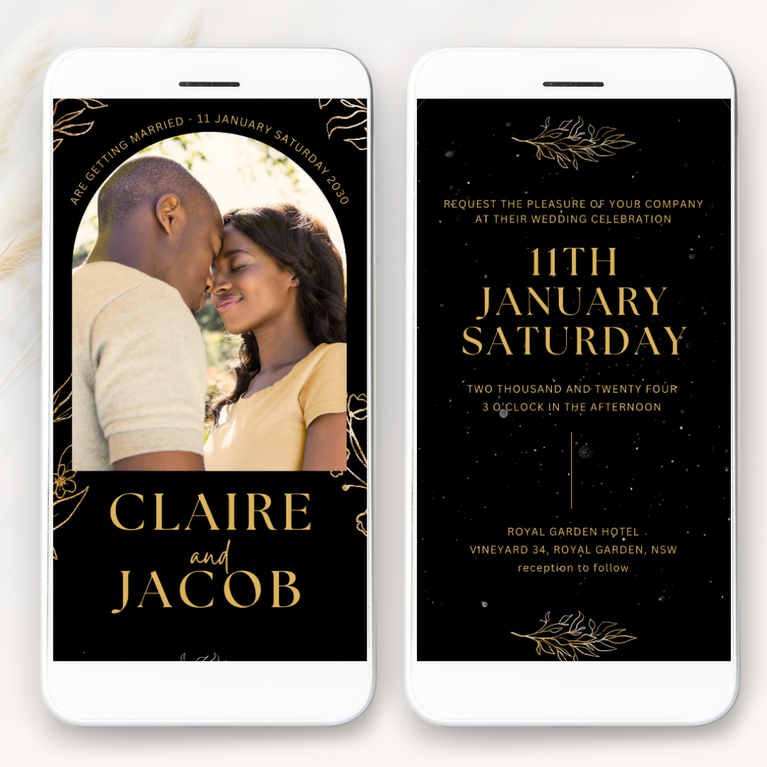 Black Wedding Website
