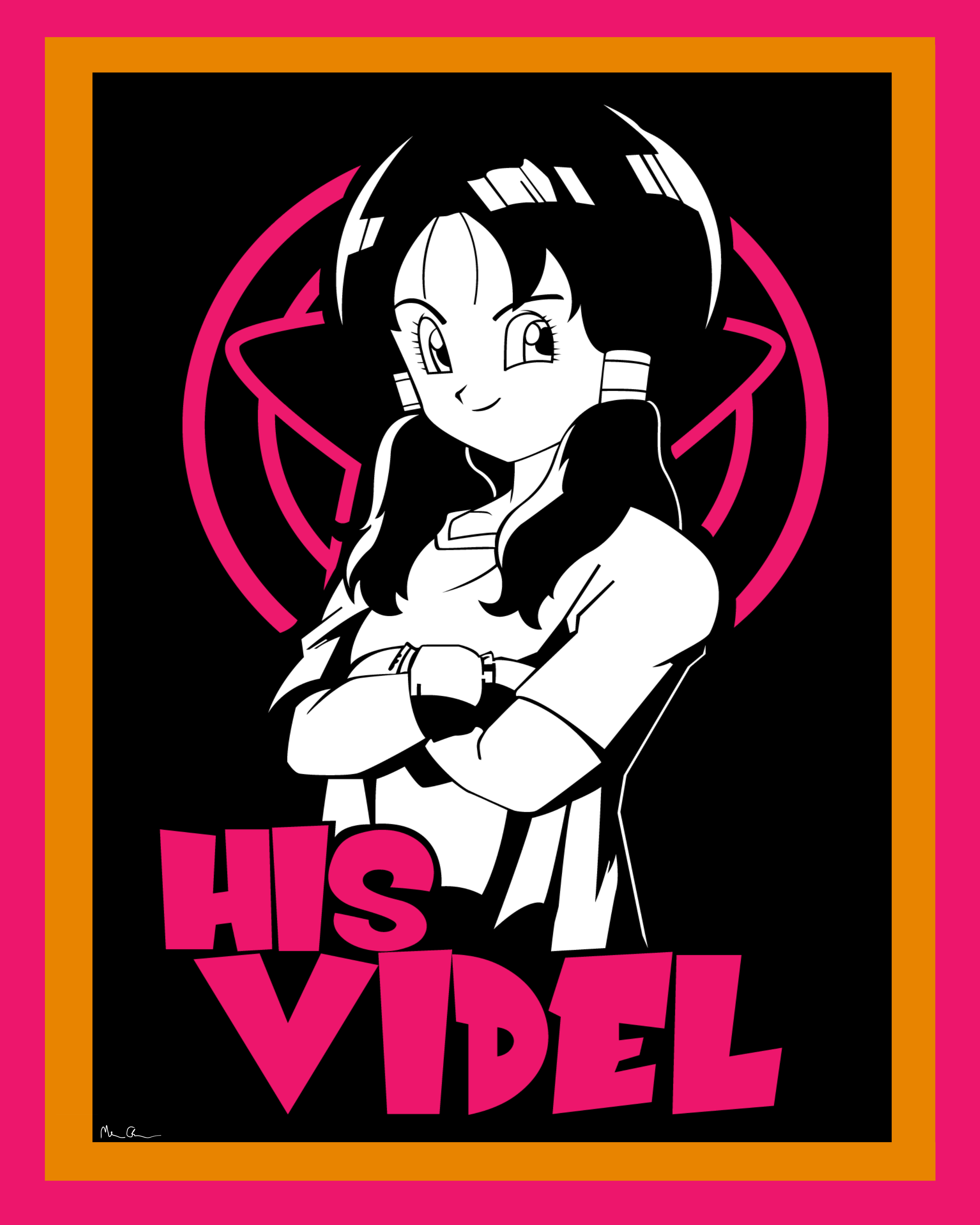 Dragon Ball Videl Poster
