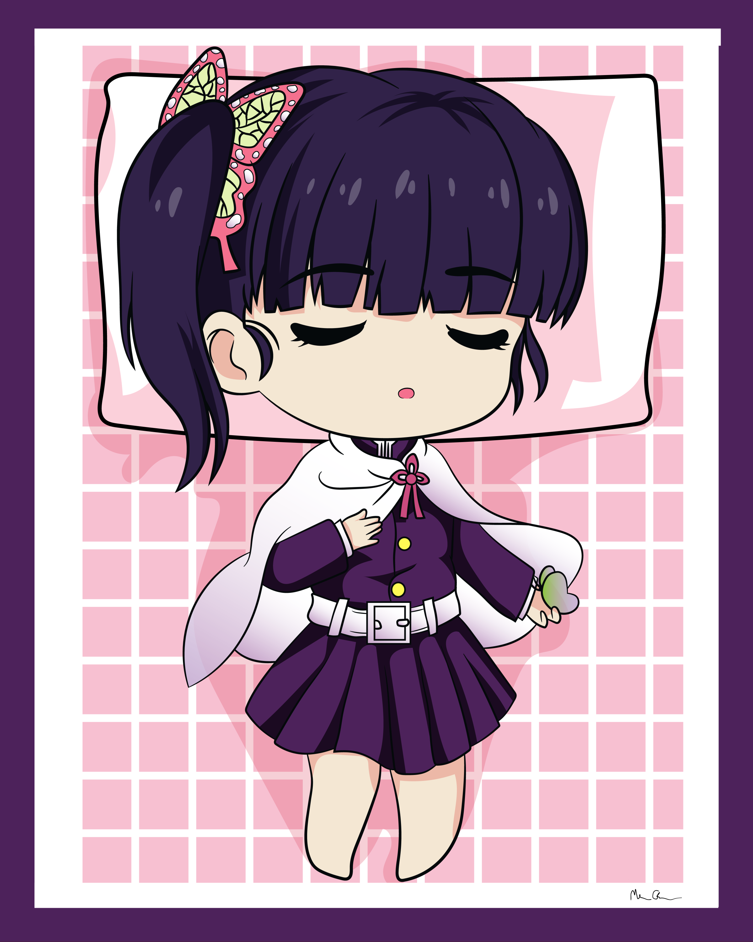 Kanao Tsuyuri Chibi Art Print
