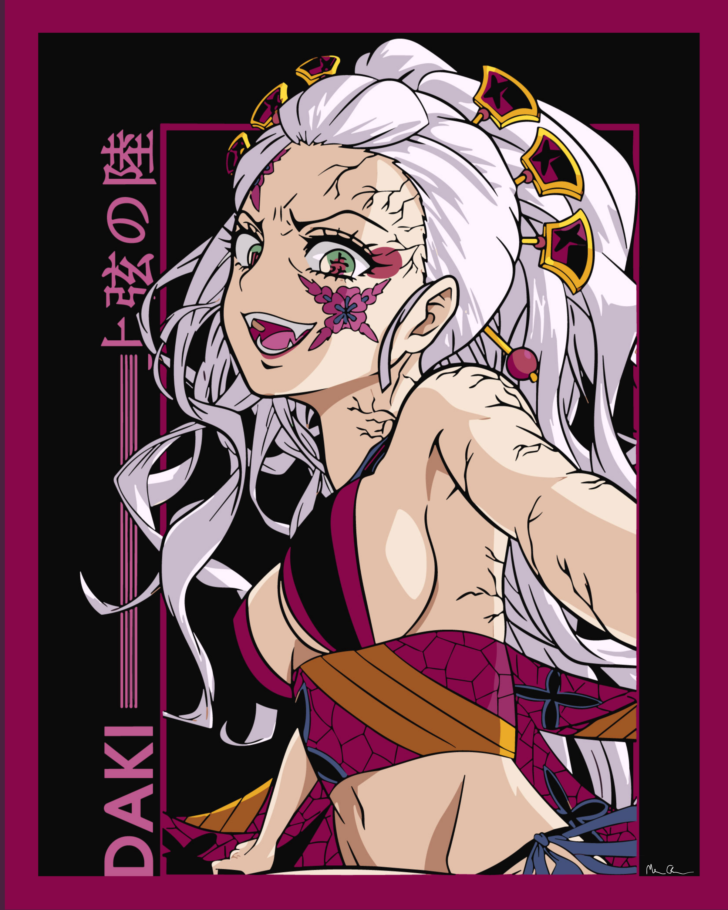 Daki Demon Slayer Poster