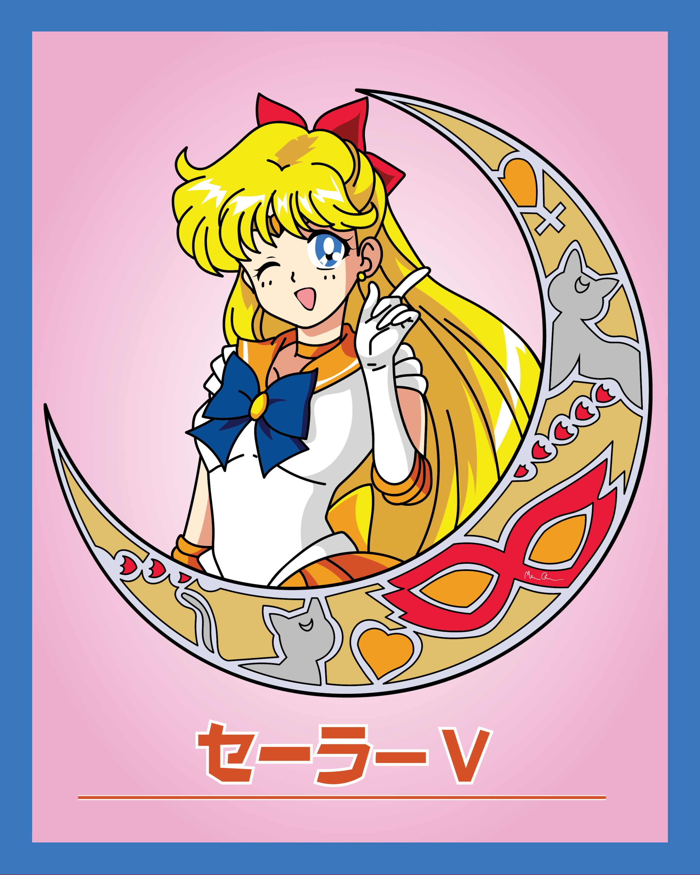 Sailor Venus Anime Poster