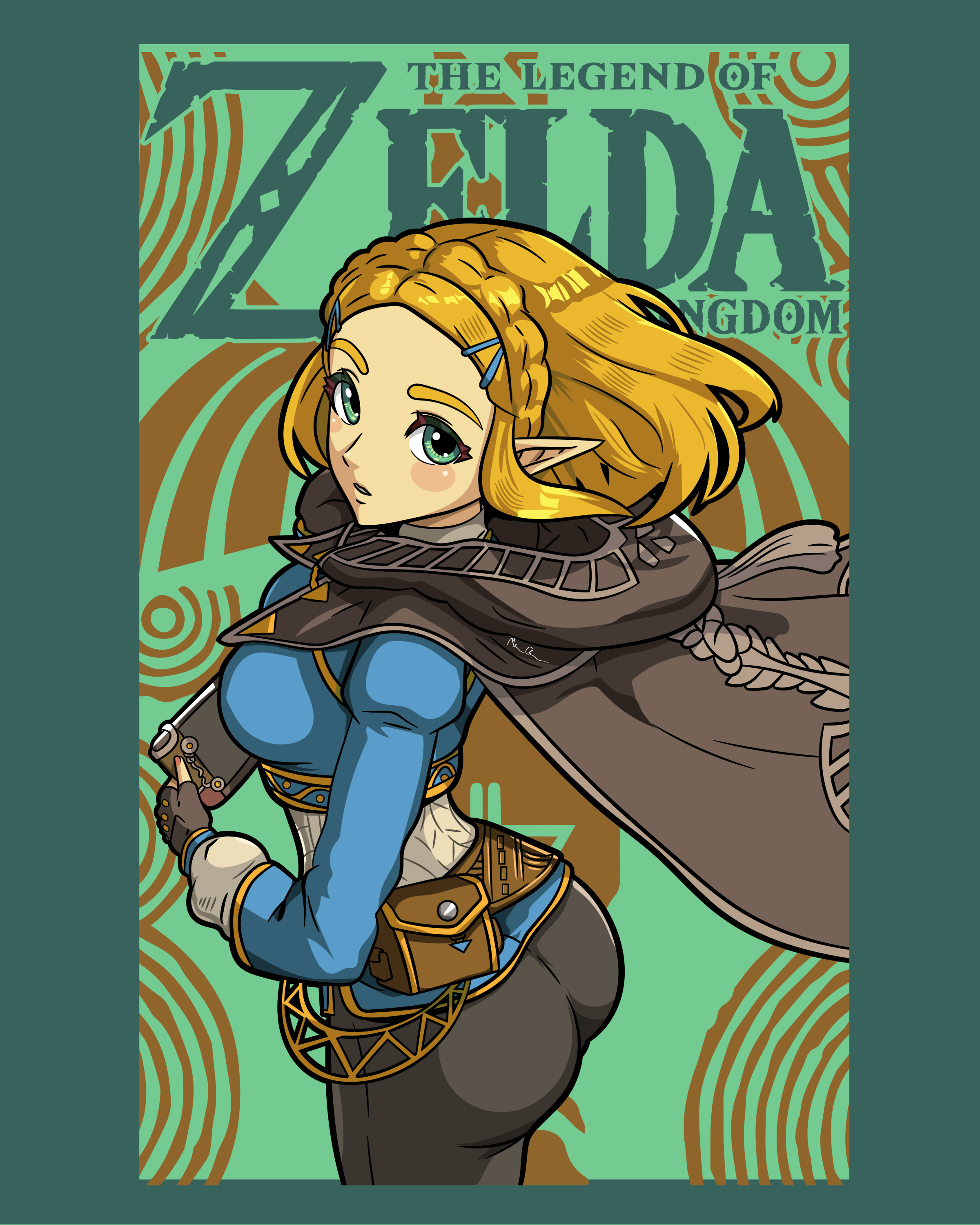 Legend of Zelda Art Poster