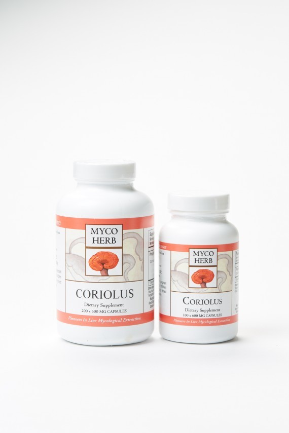 Turkey Tail Mushrooms, Coriolus 600mg #100