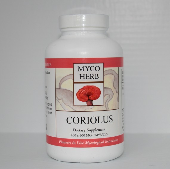 Turkey Tail Mushrooms, Coriolus 600mg #200