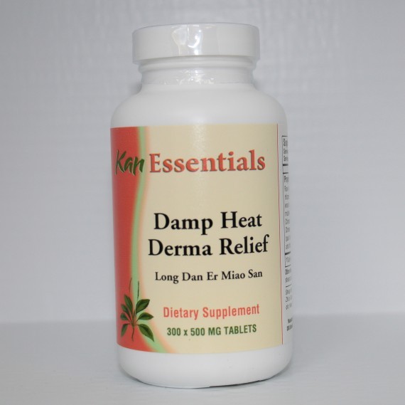 Damp Heat Derma Relief Tablets 500mg #300