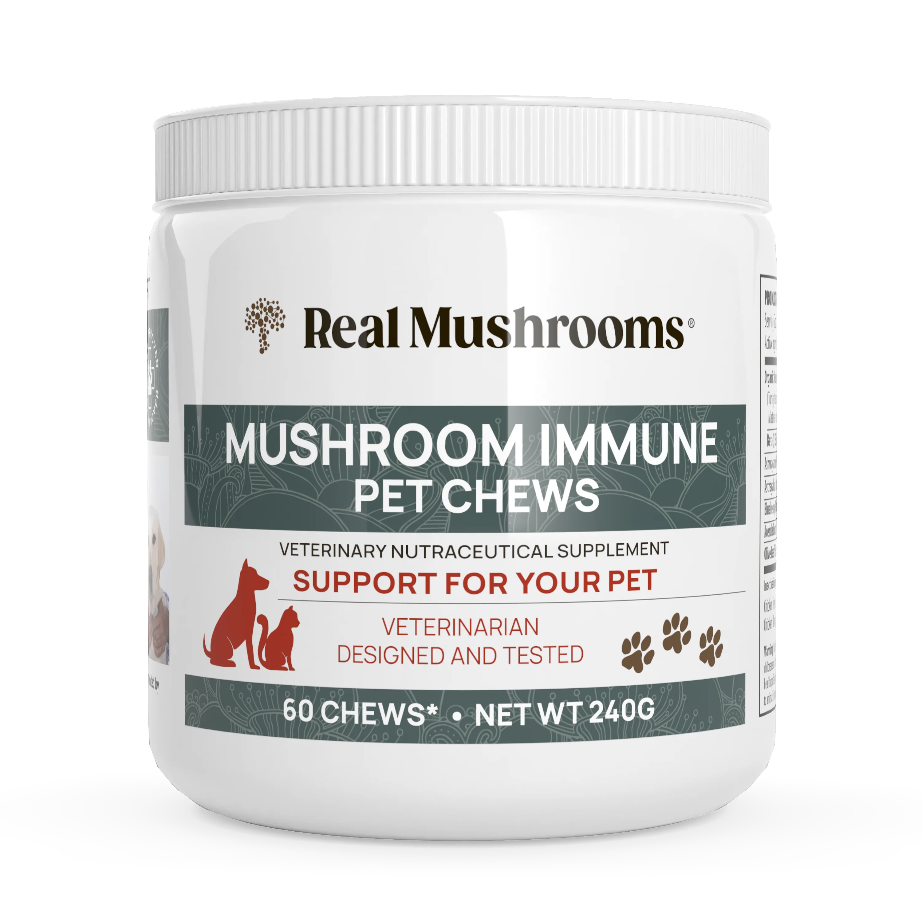 Mushroom Immune Pet Chews # 60