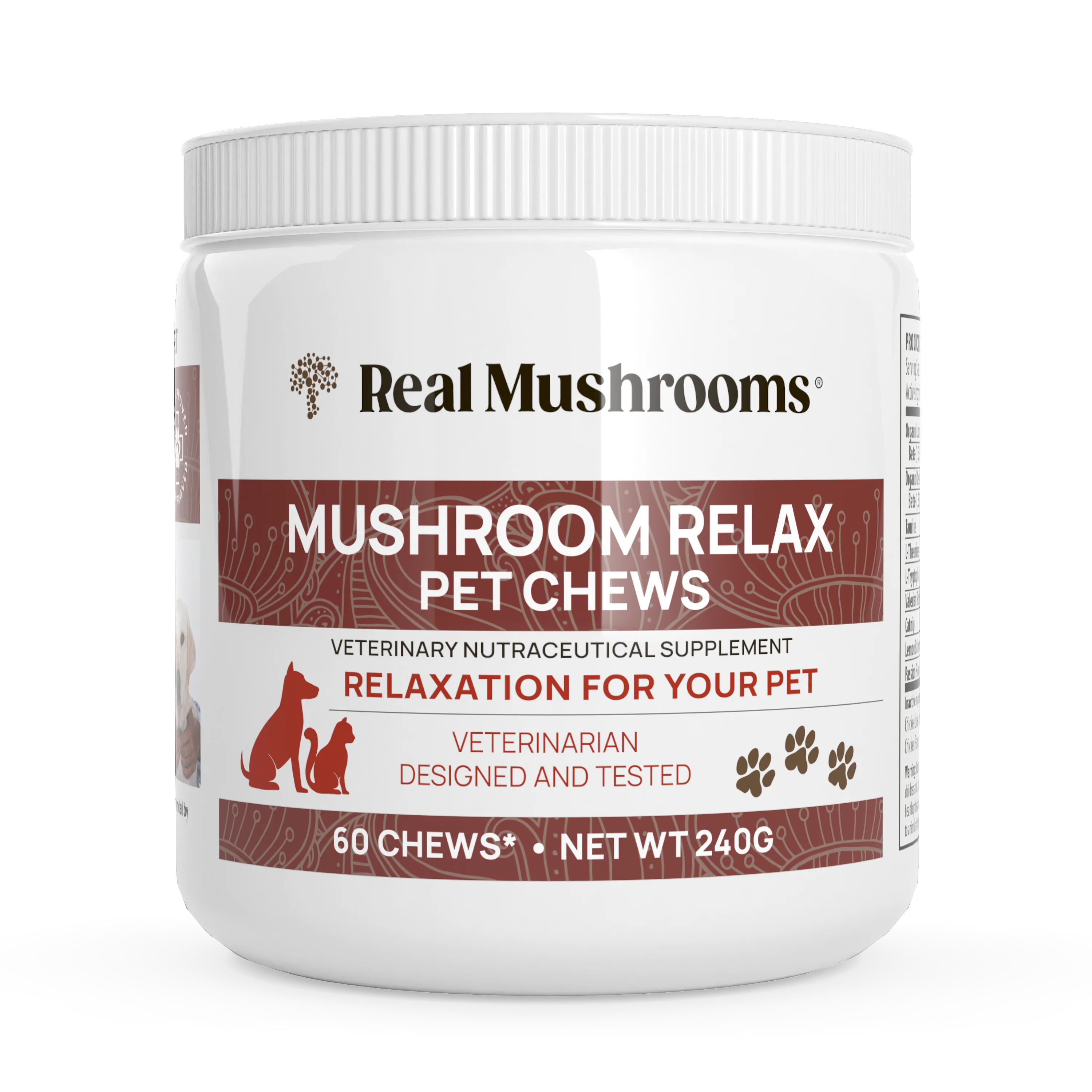 Mushroom Relax Pet Chews #60