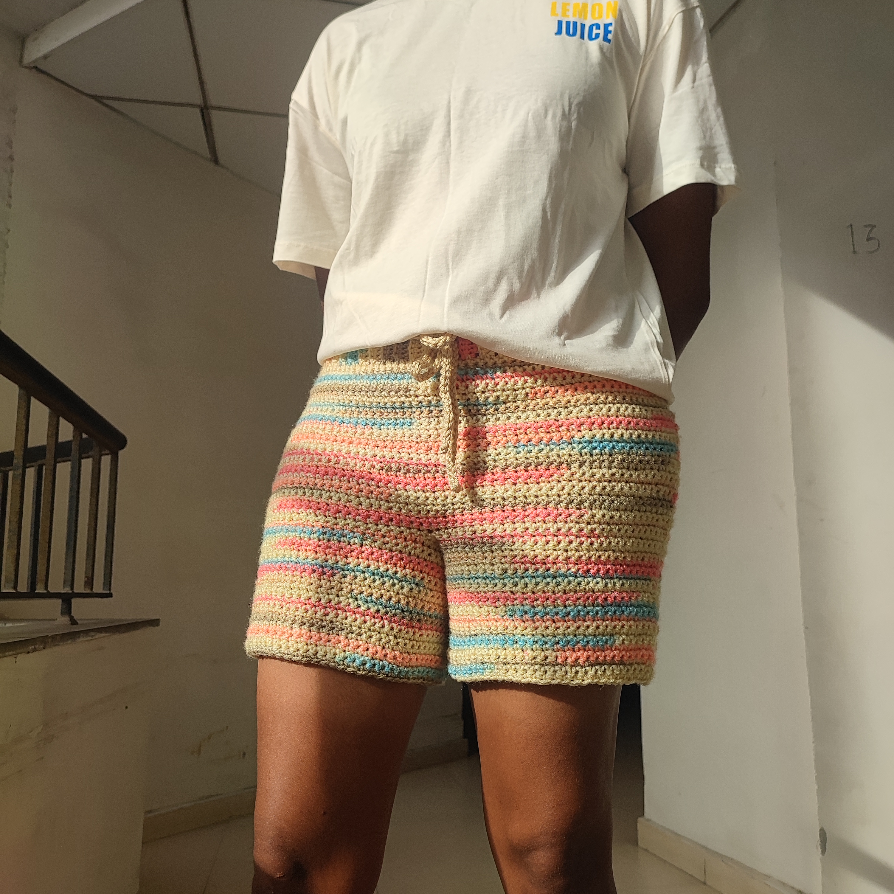 Summer Striped Shorts