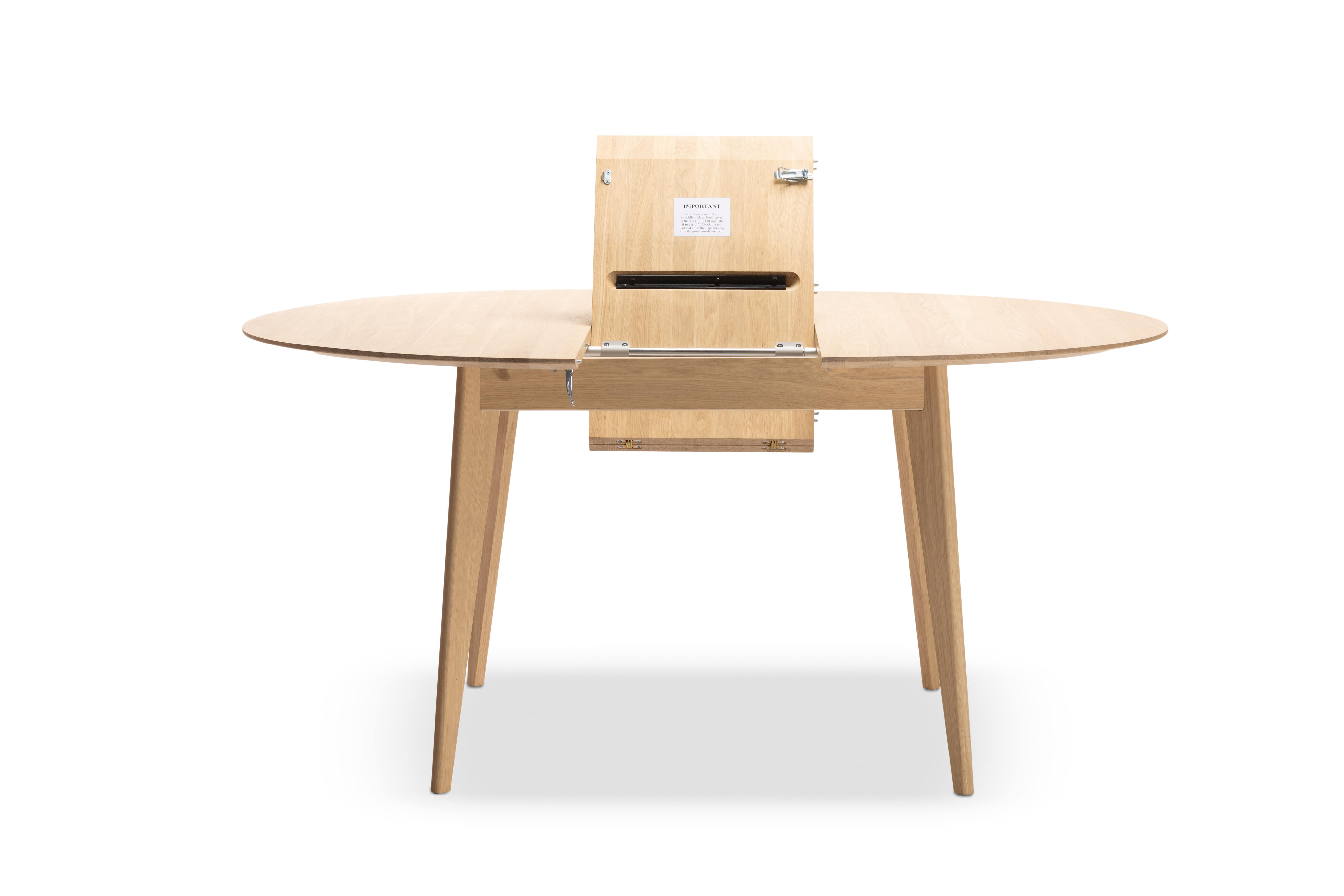 Round Dining Table With Extension Alis