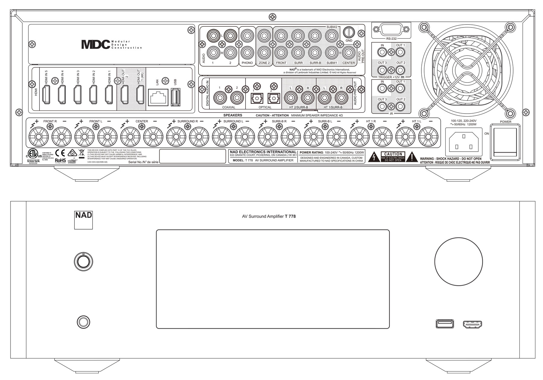 NAD T778