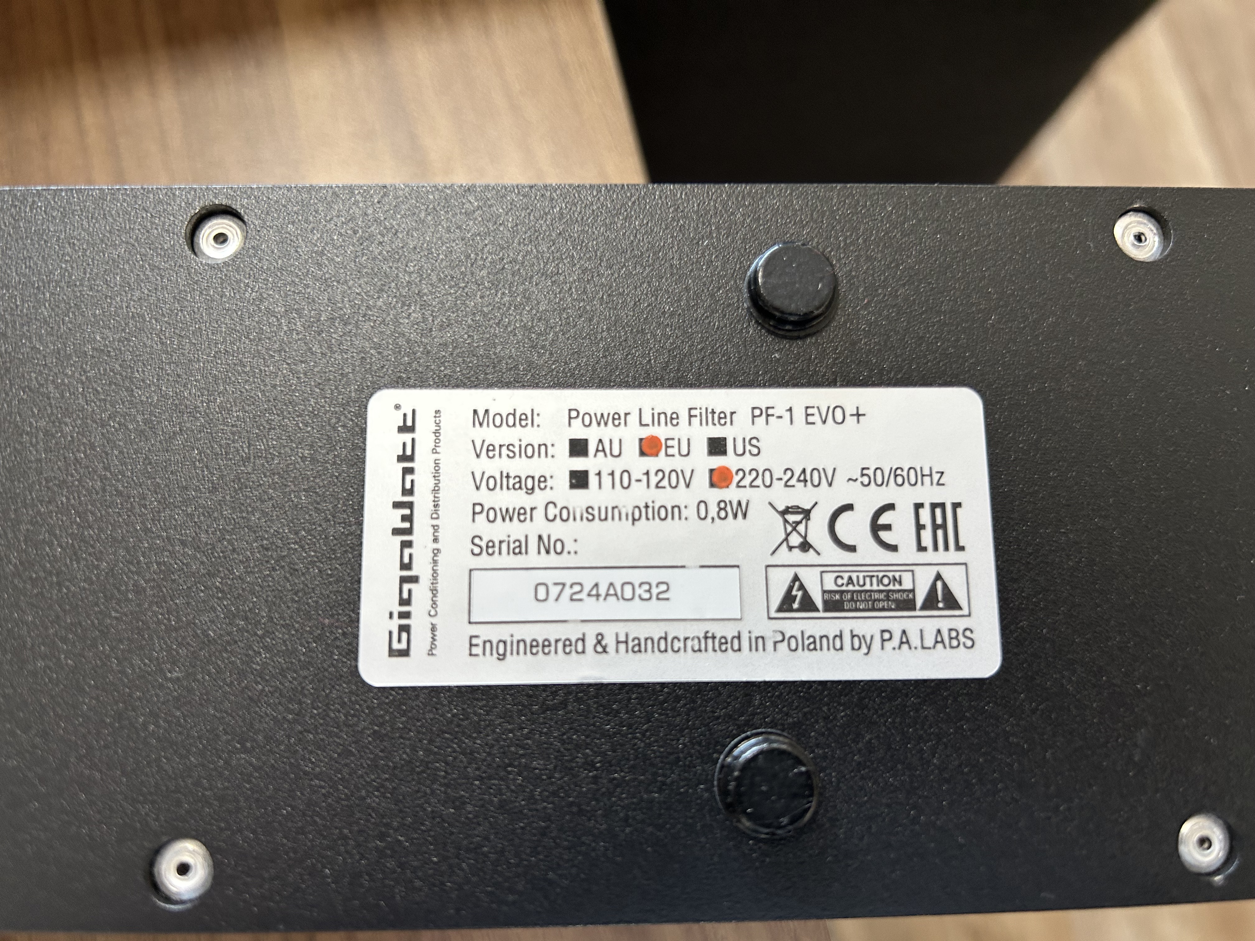 GIGAWATT PF-1 EVO+ 