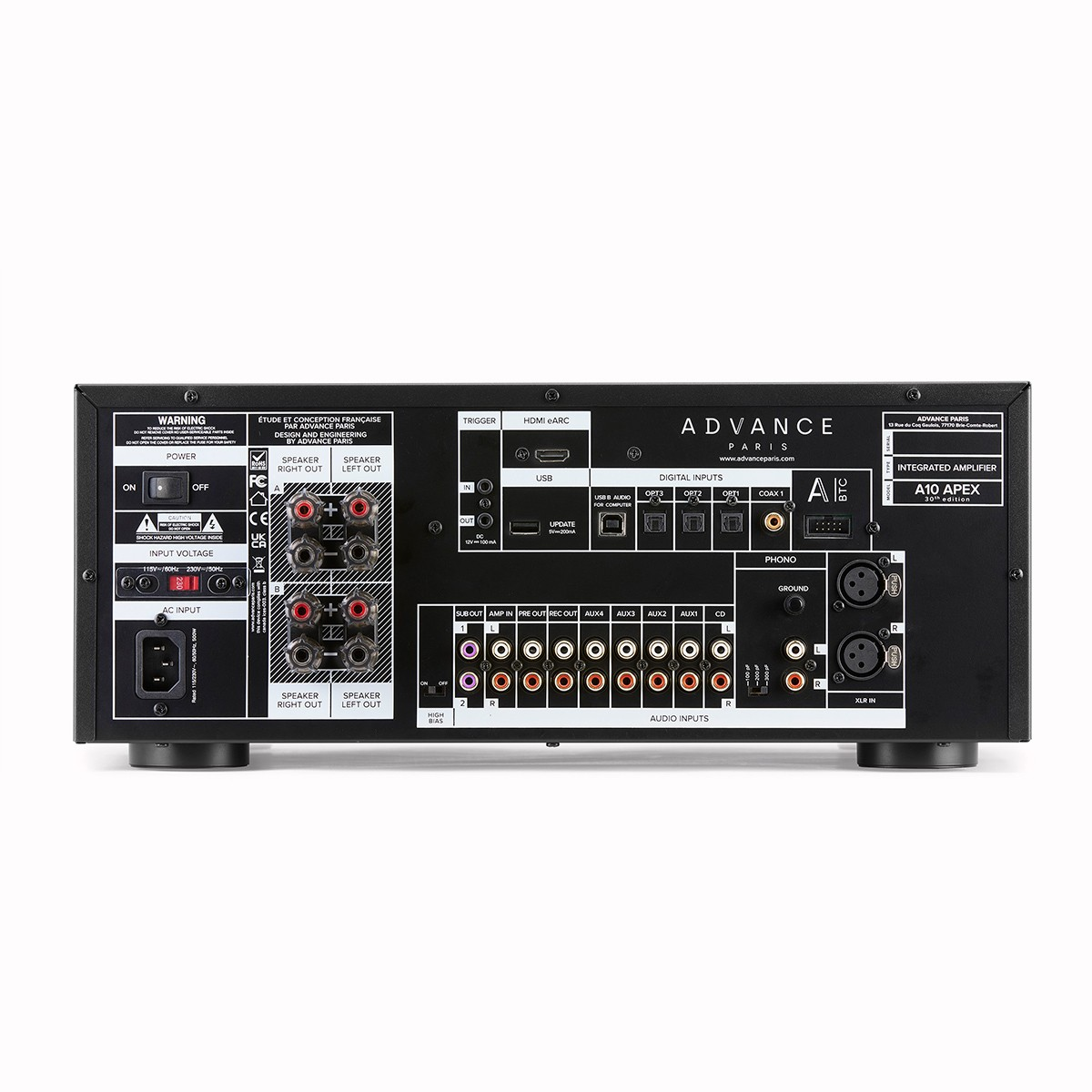 ADVANCE PARIS A10 APEX