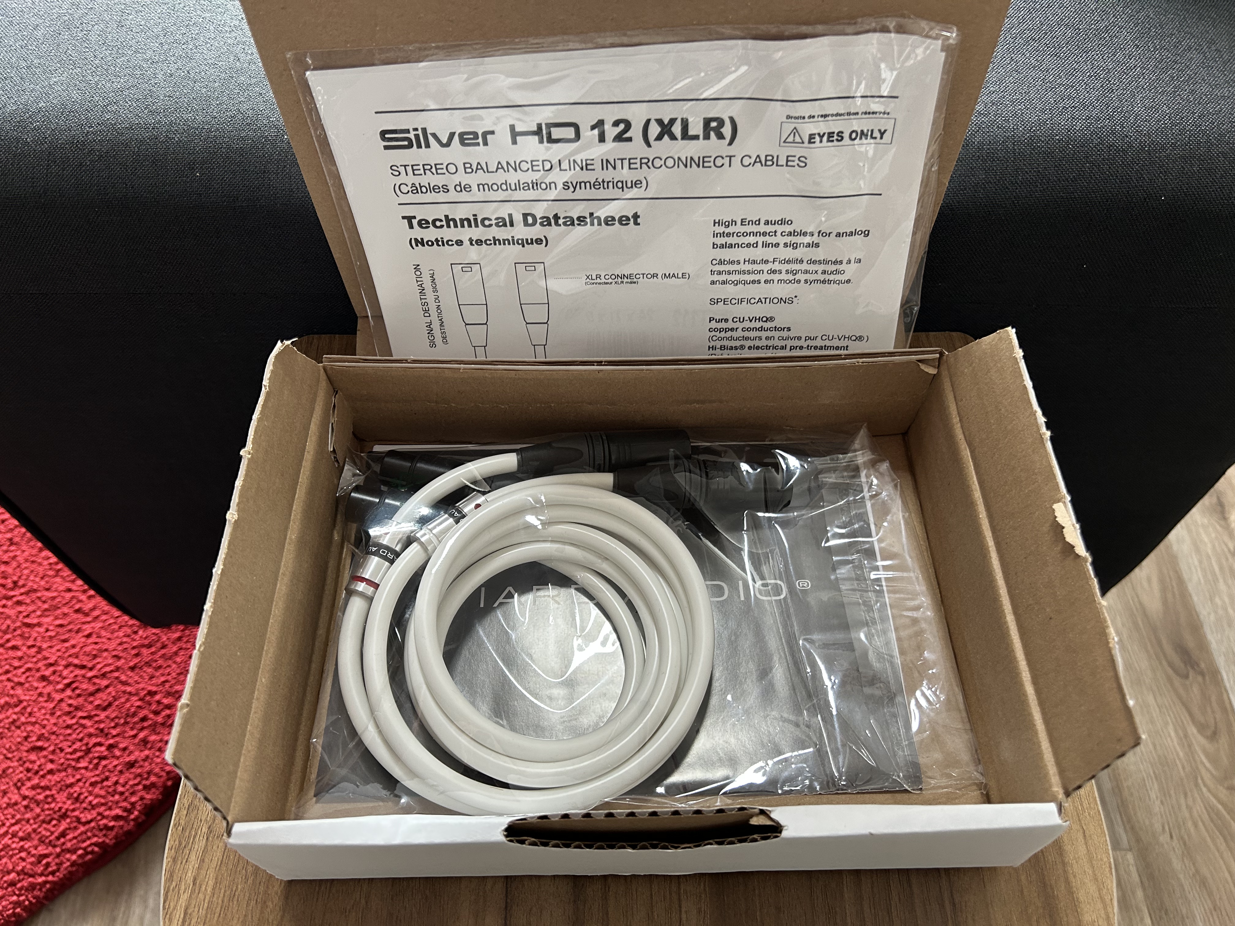 VIARD AUDIO SILVER HD12 XLR