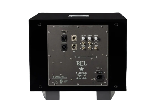 REL ACOUSTICS CARBON SPECIAL BLACK LABEL