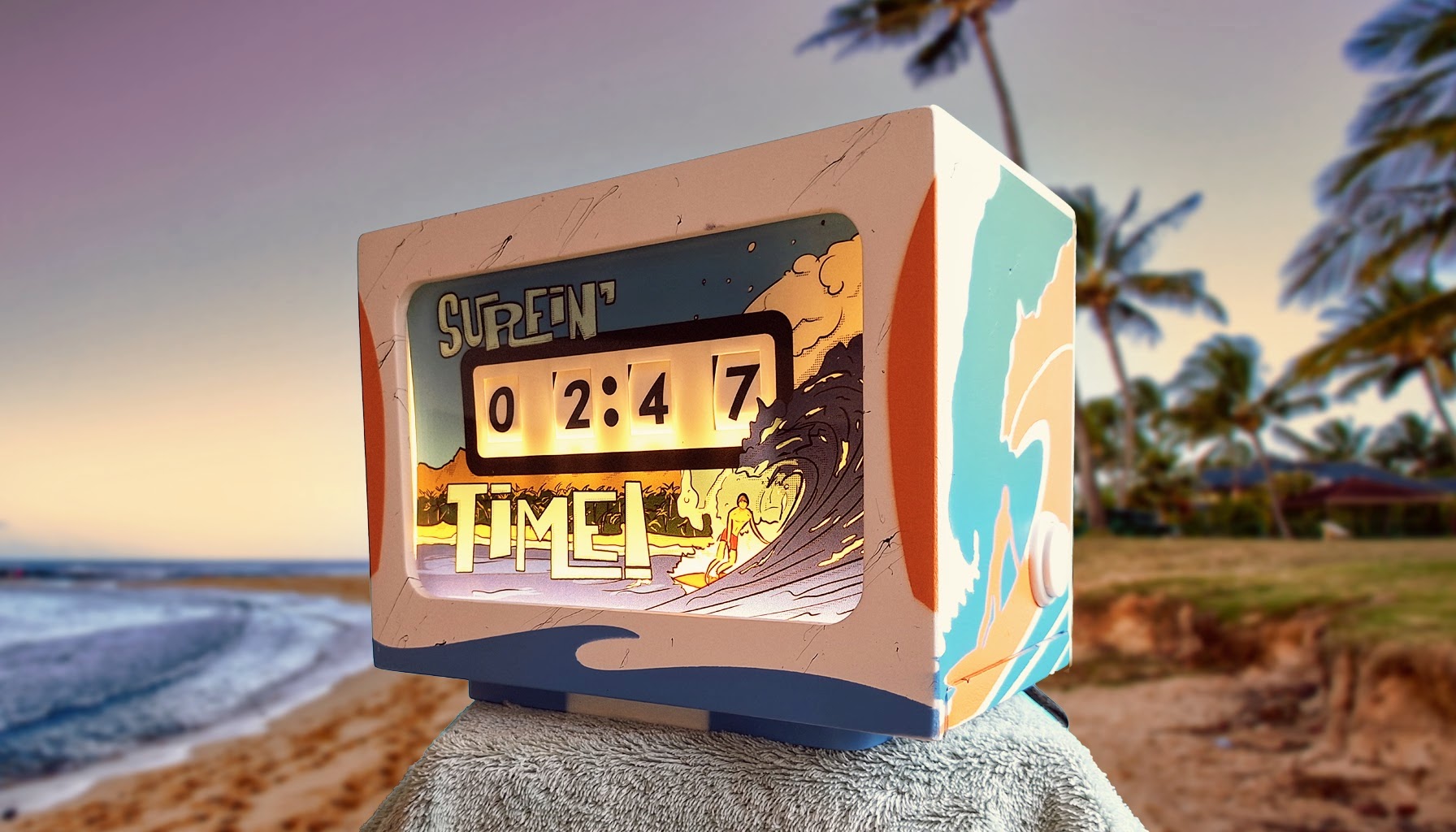 Surfin' Time Clock