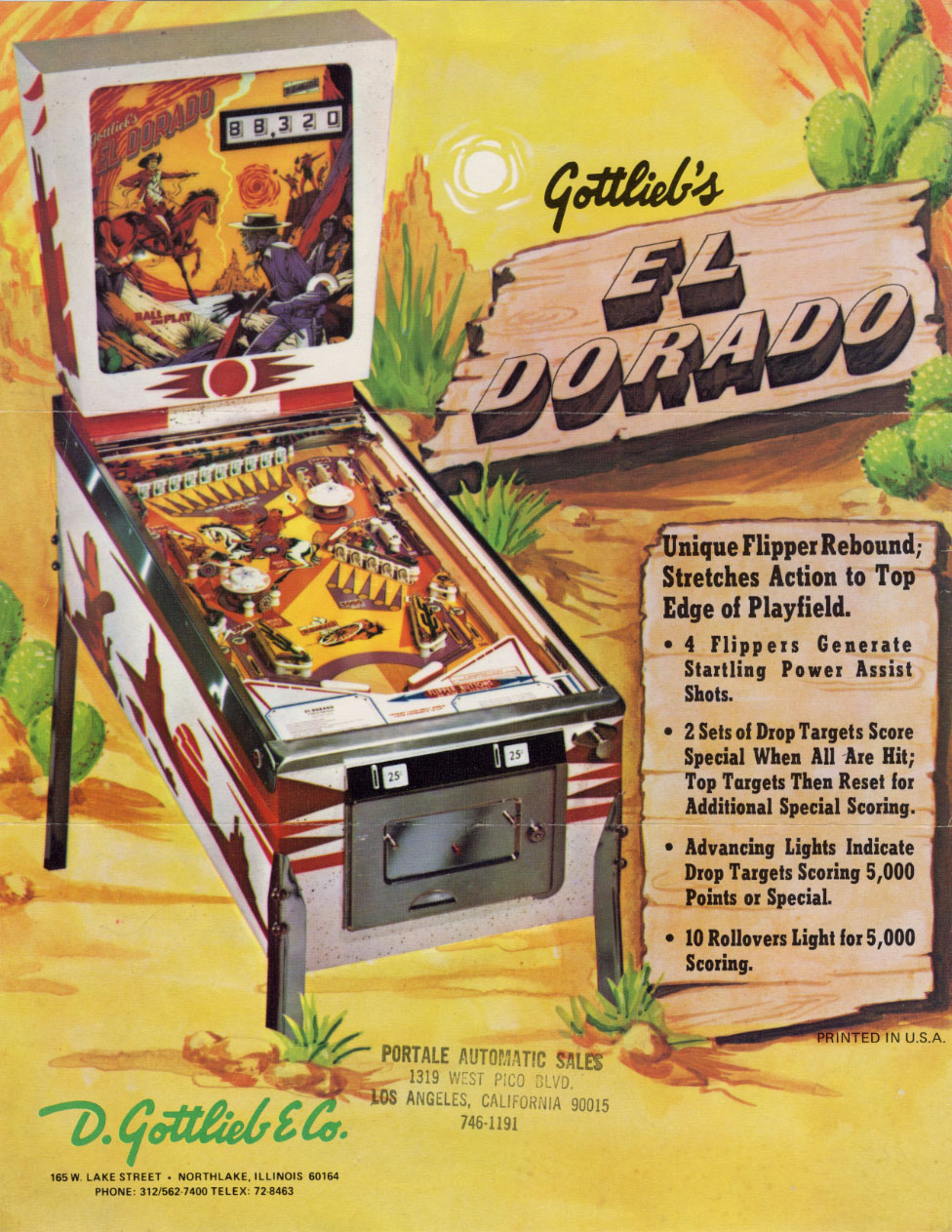 Gottlieb® El Dorado Clock