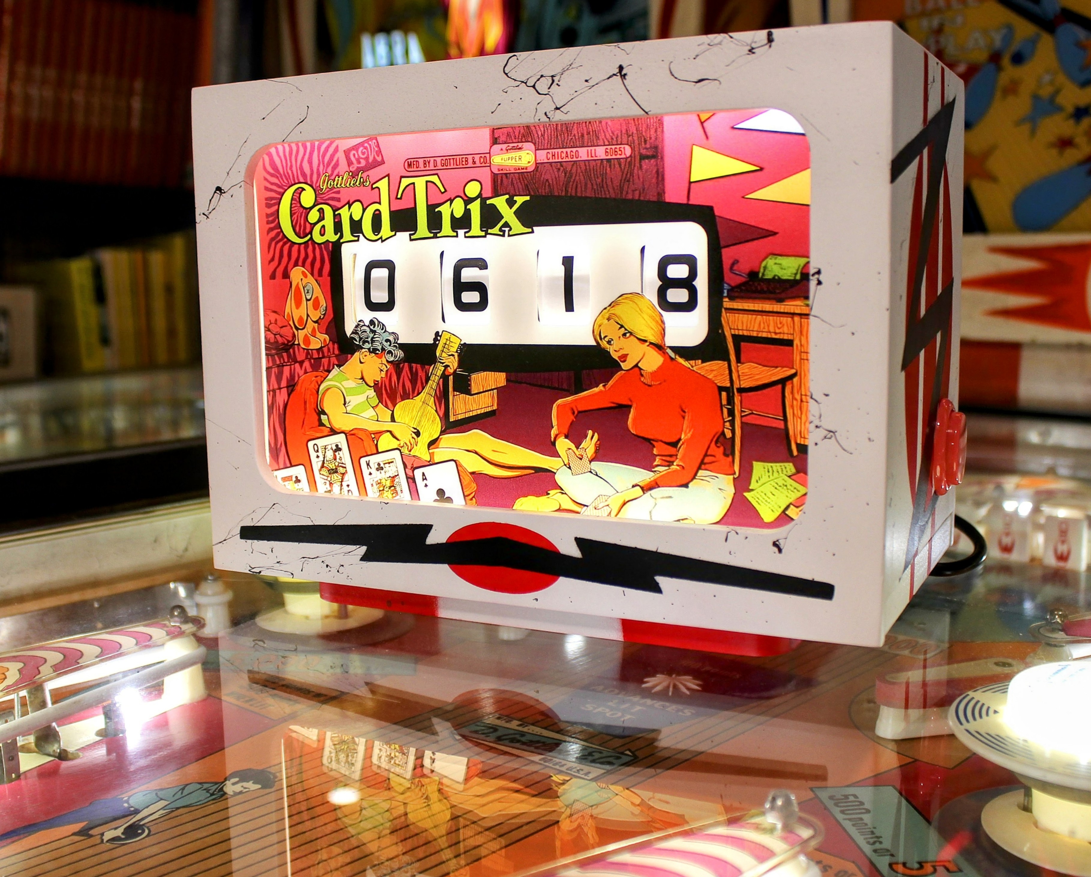 Lou's Choice: Gottlieb® Card Trix Clock
