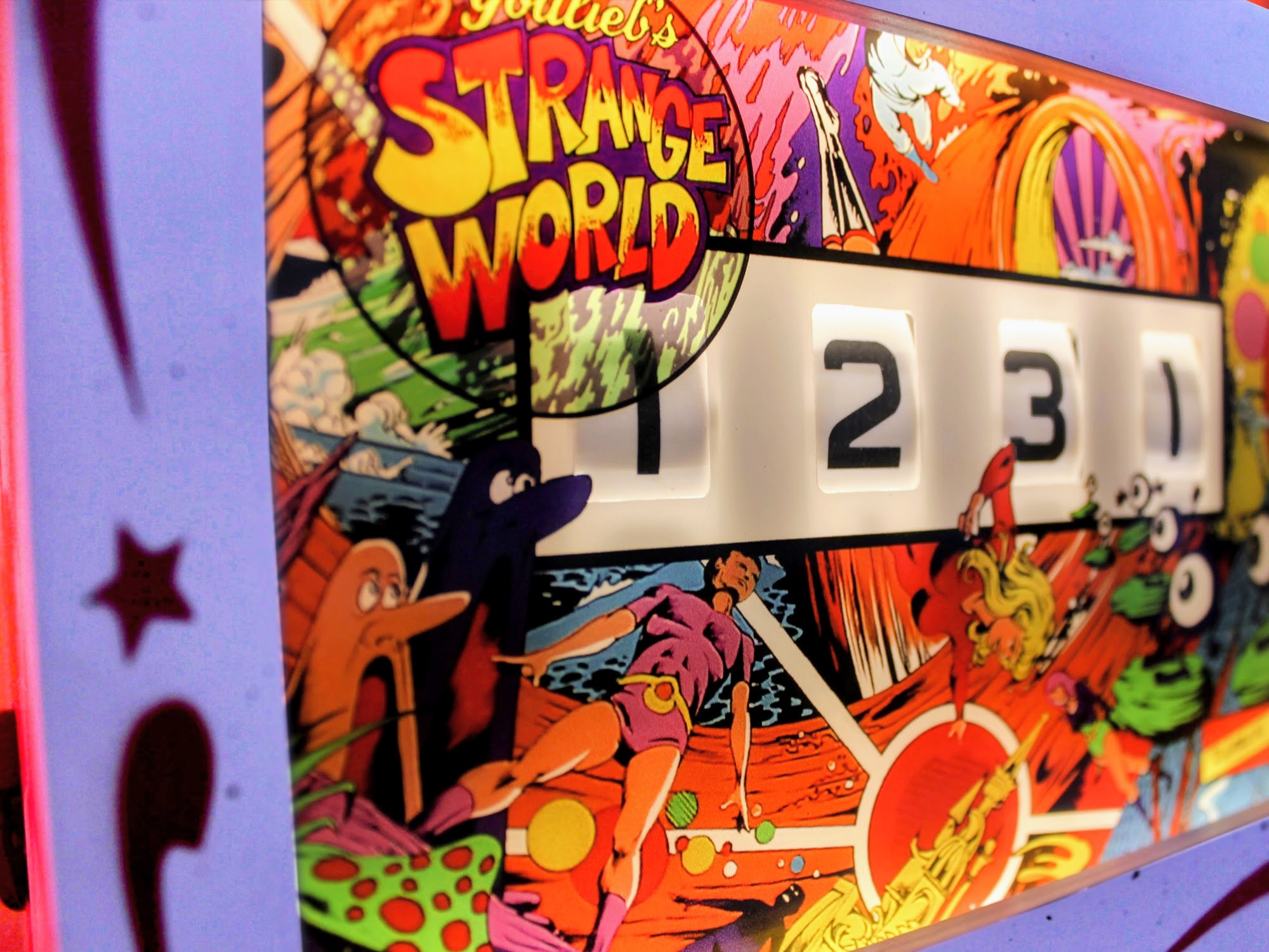 Gottlieb® Strange World translite