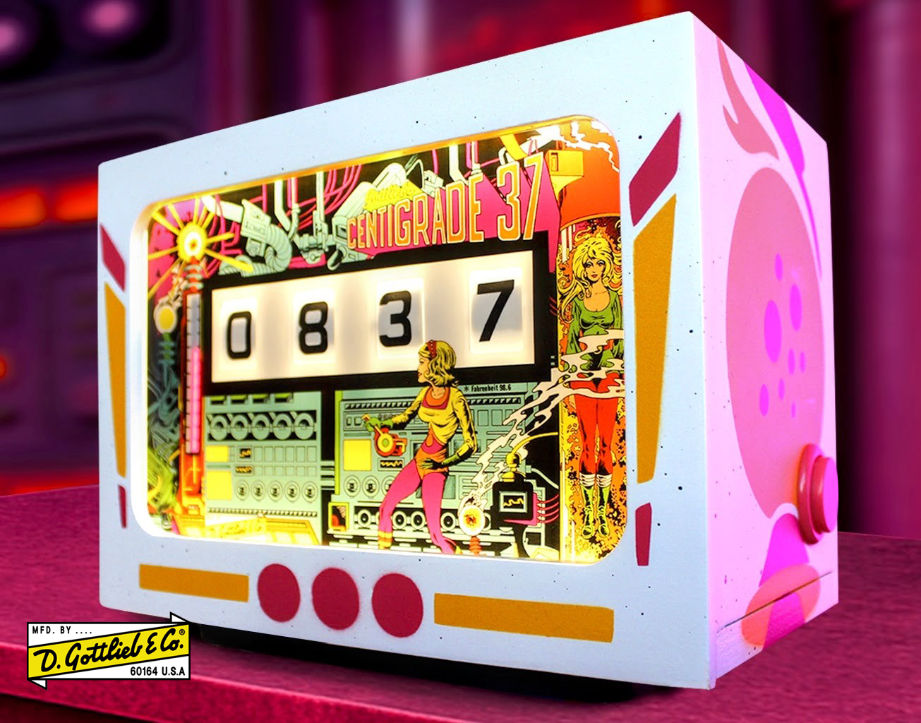 Gottlieb® Centigrade 37 Clock
