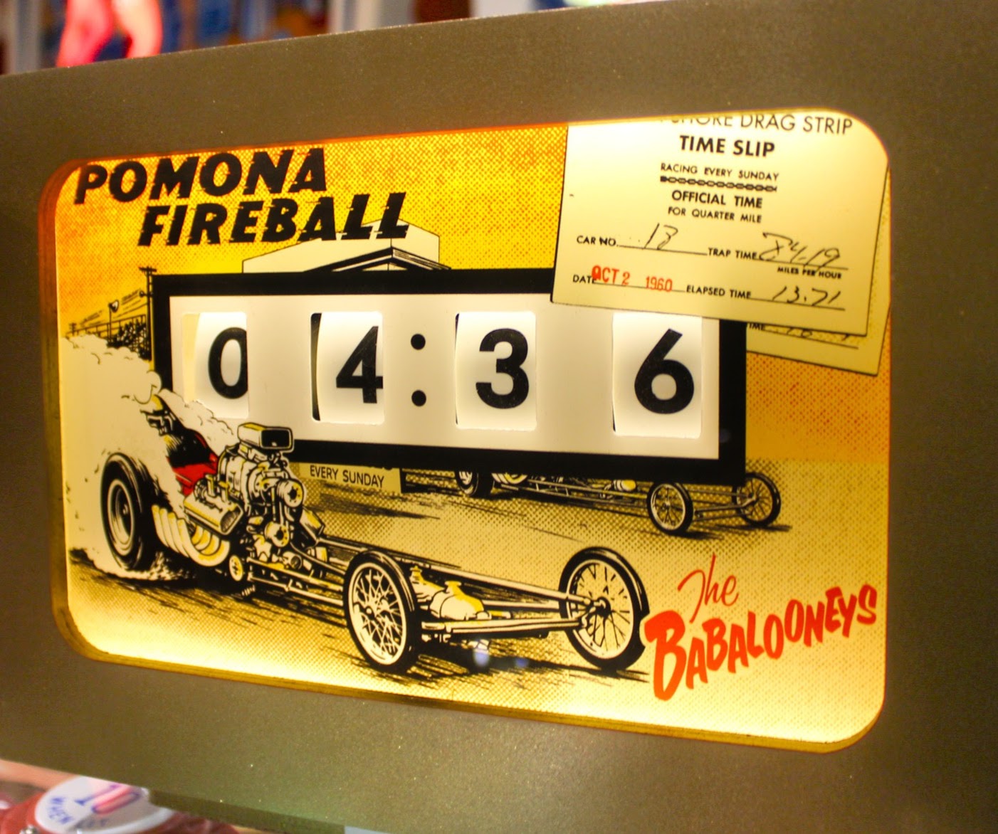 The Babalooneys Pomona Fireball translite