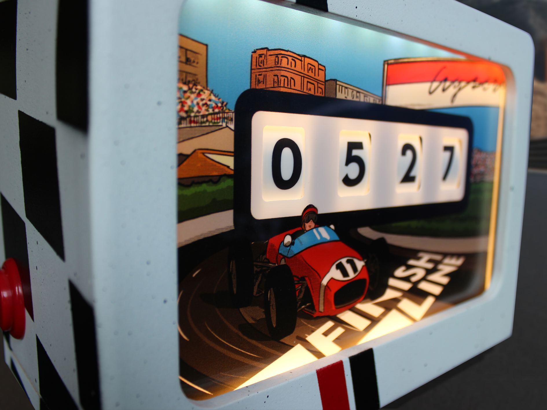 Finish Line clock