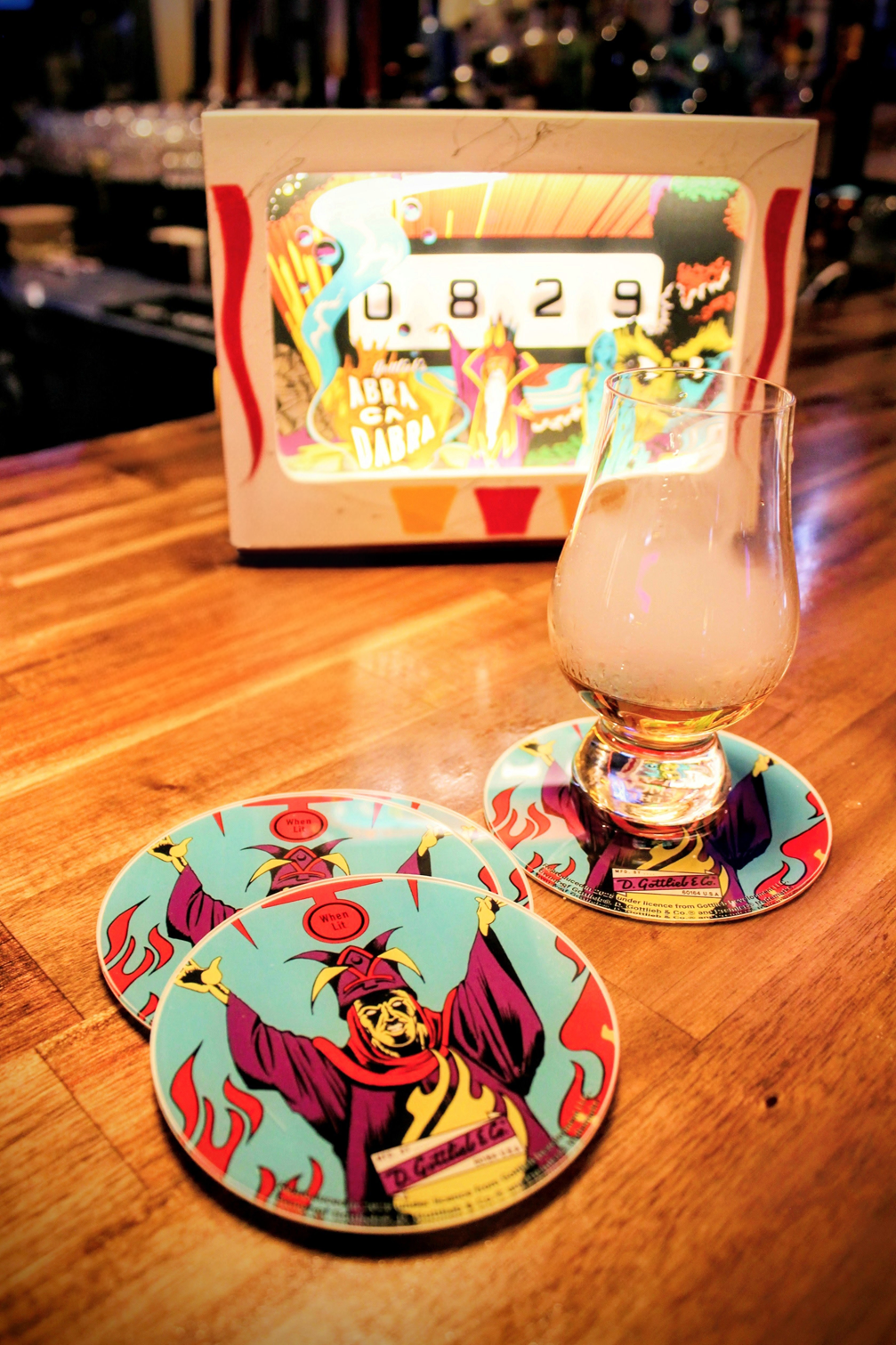 Gottlieb® Abra Ca Dabra acrylic coaster set (4 piece)