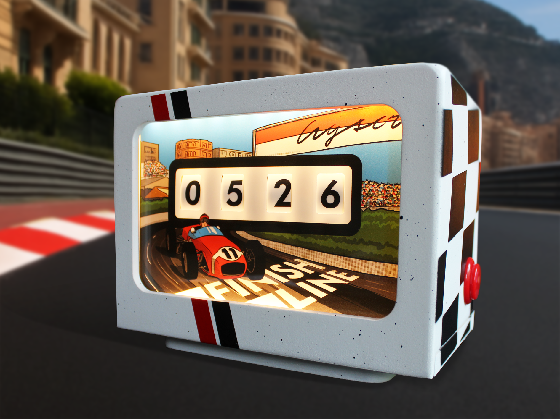 Finish Line clock