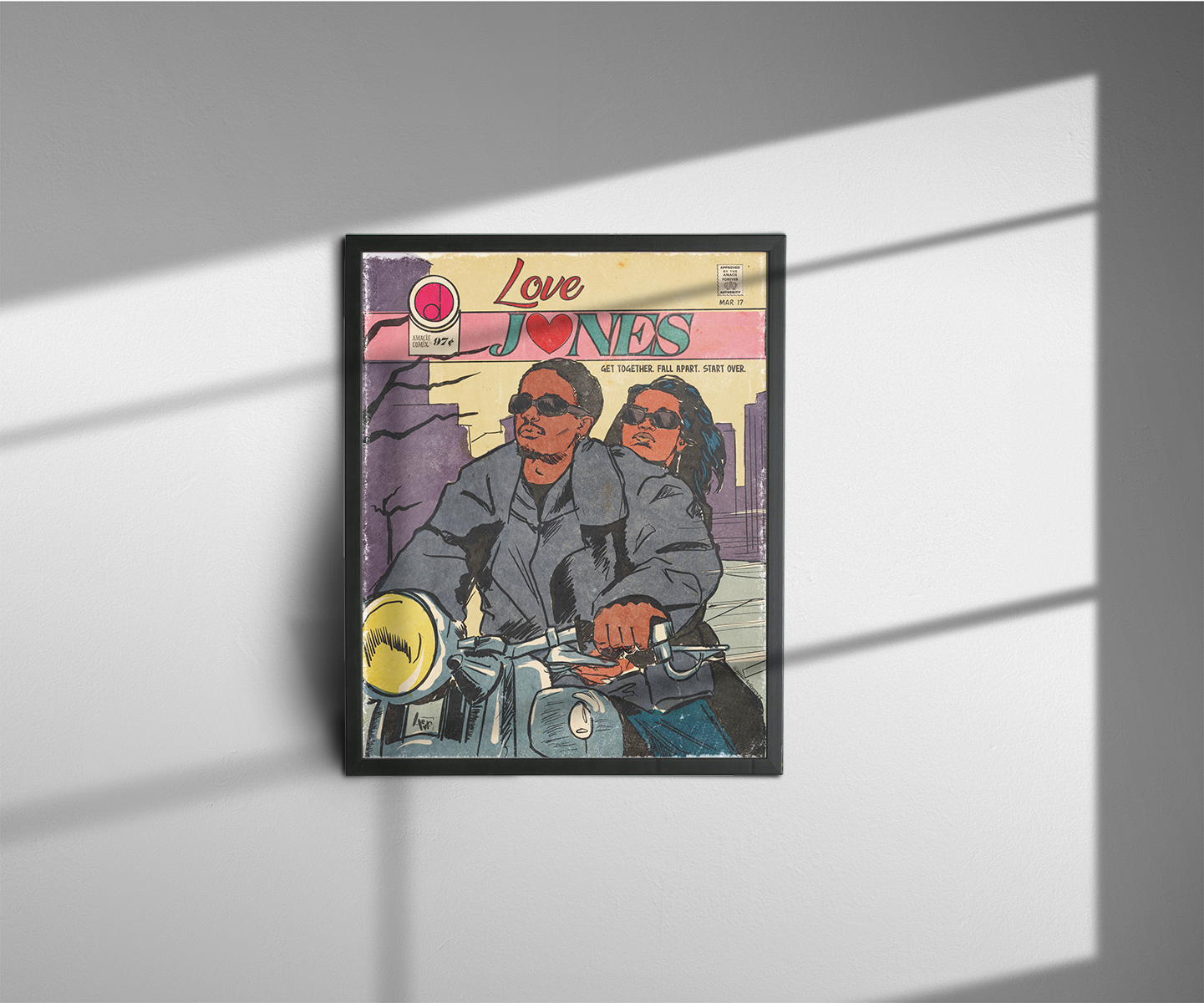 "Love Jones" #1-3 Amacie Comix Prints Set